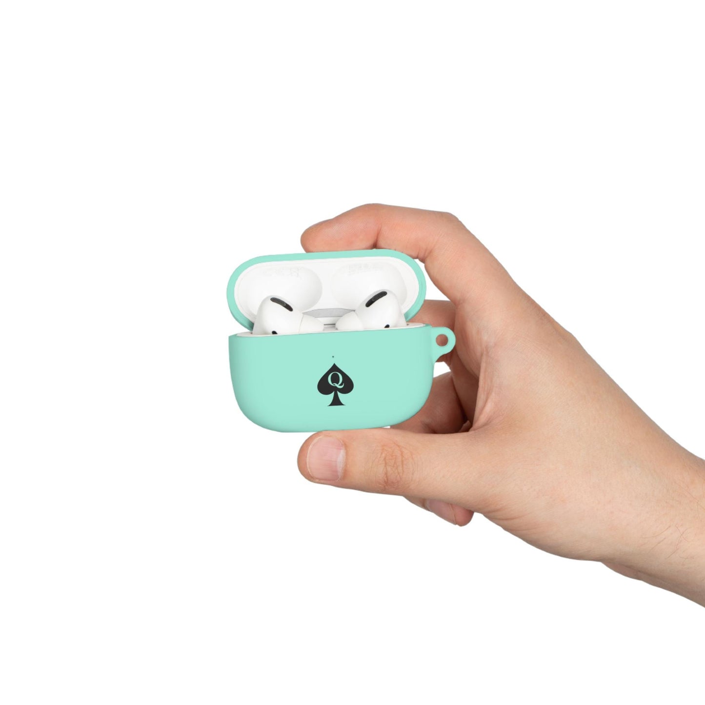 Queen of Spades AirPods Case Cover | Hotwife QOS Kink Gift for Her, BBC Lifestyle Accessory, Cuckold Swinger Tech, Spade Symbol AirPods Pro