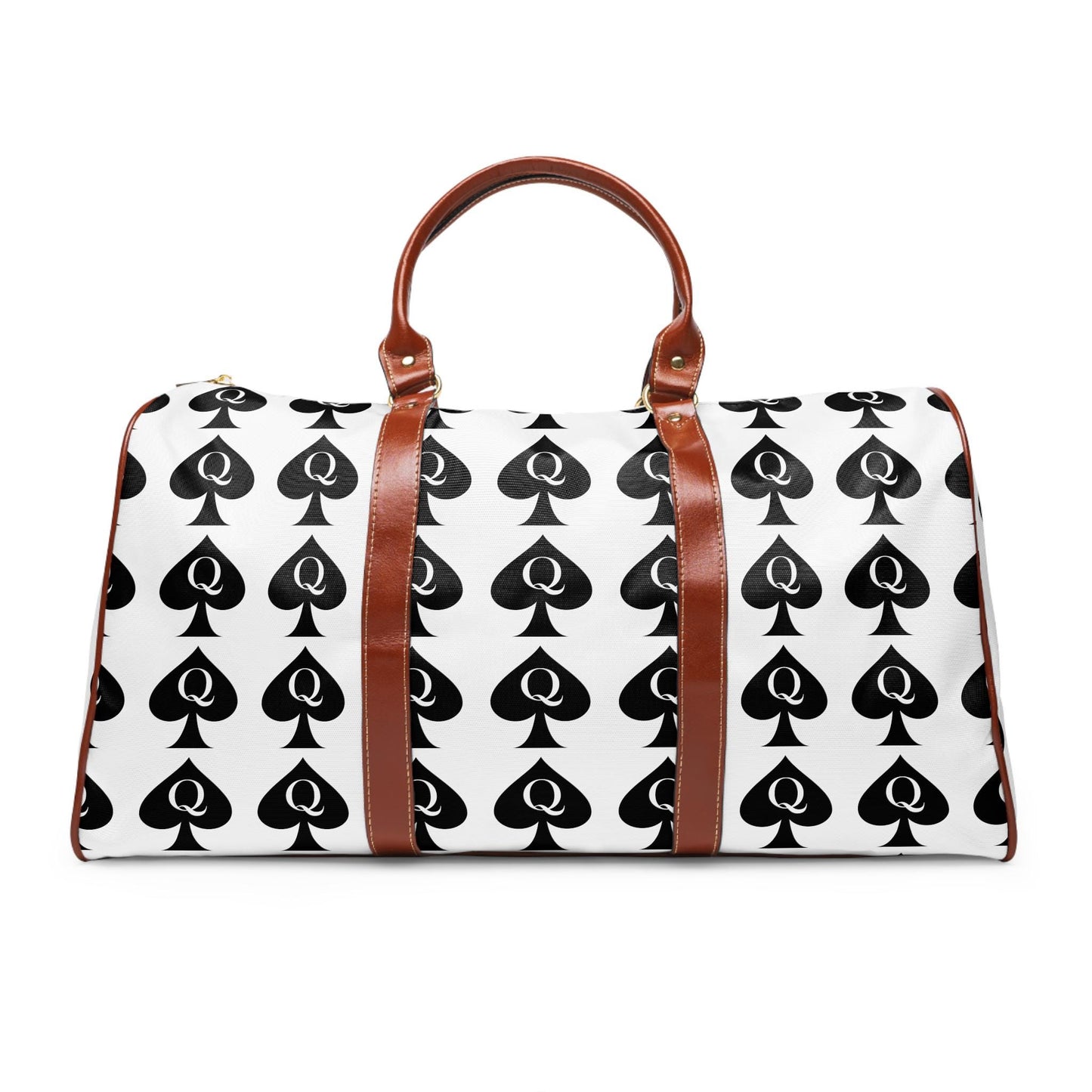 Queen of Spades Travel Bag | QOS Weekend Duffel, Hotwife Kinky Luggage, BBC Swinger Lifestyle Overnight Bag Gift, swinger cruise, cuckold