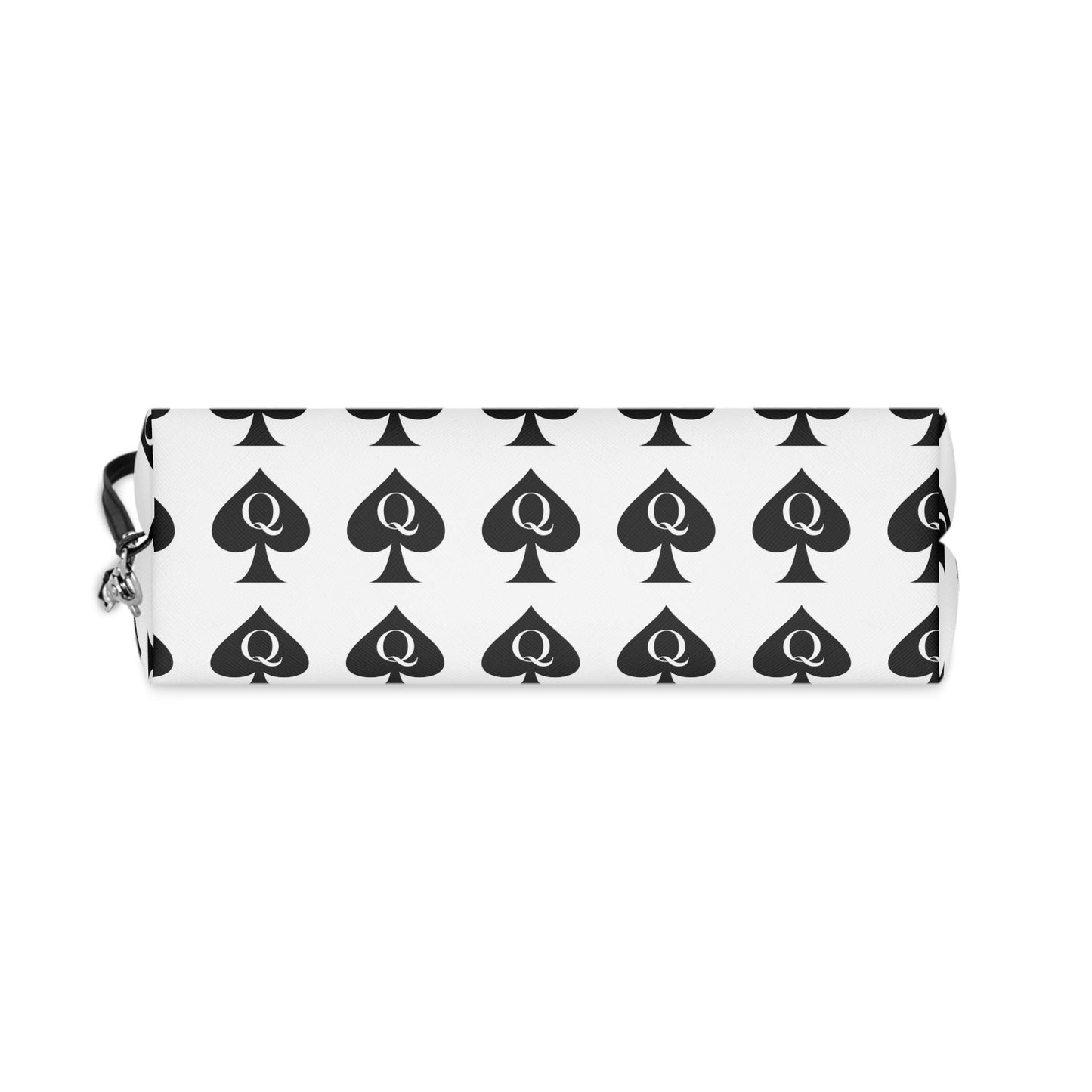 Queen of Spades Makeup Bag white | Hotwife Cosmetic Pouch, BBC Travel Case for Her, Kinky Swinger Vanity Organizer, Spade Symbol Gift Idea