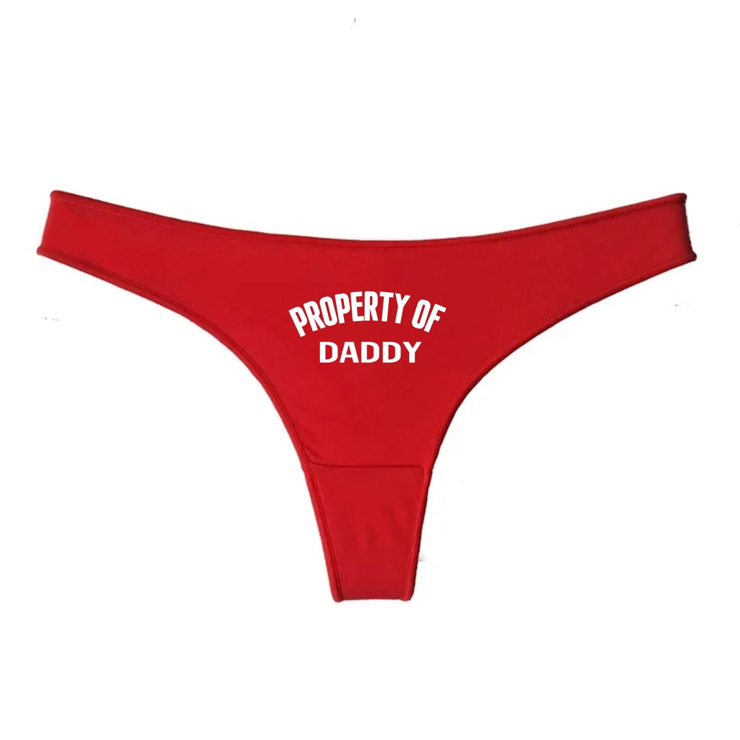 Property Of Daddy Thong | DDLG Daddy good girl, Daddy Dom Roleplaying Panties, Sexy Gift Idea for Wife, cuck husband Underwear