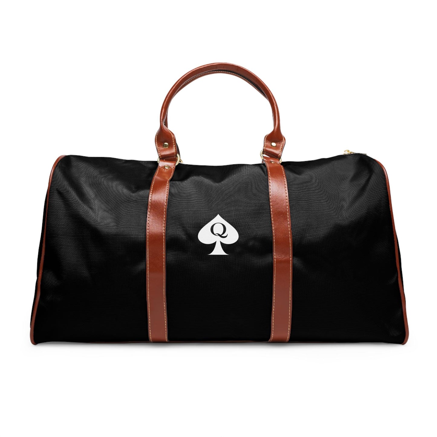Queen of Spades Travel Bag Black| Hotwife QOS Weekend Duffel, Kinky Luggage, BBC Swinger Lifestyle Overnight Bag Gift, swinger cruise, cuck