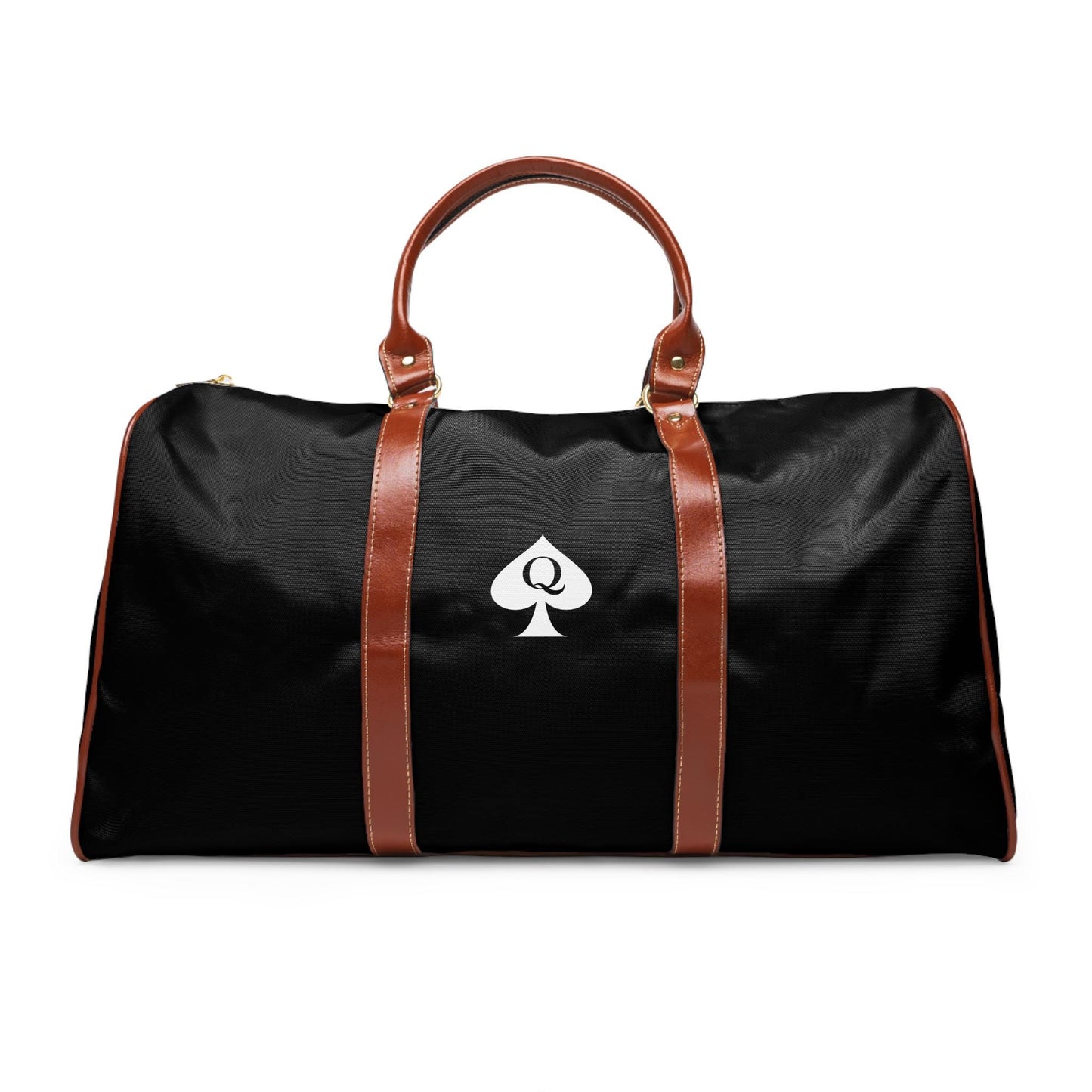 Queen of Spades Travel Bag Black| Hotwife QOS Weekend Duffel, Kinky Luggage, BBC Swinger Lifestyle Overnight Bag Gift, swinger cruise, cuck