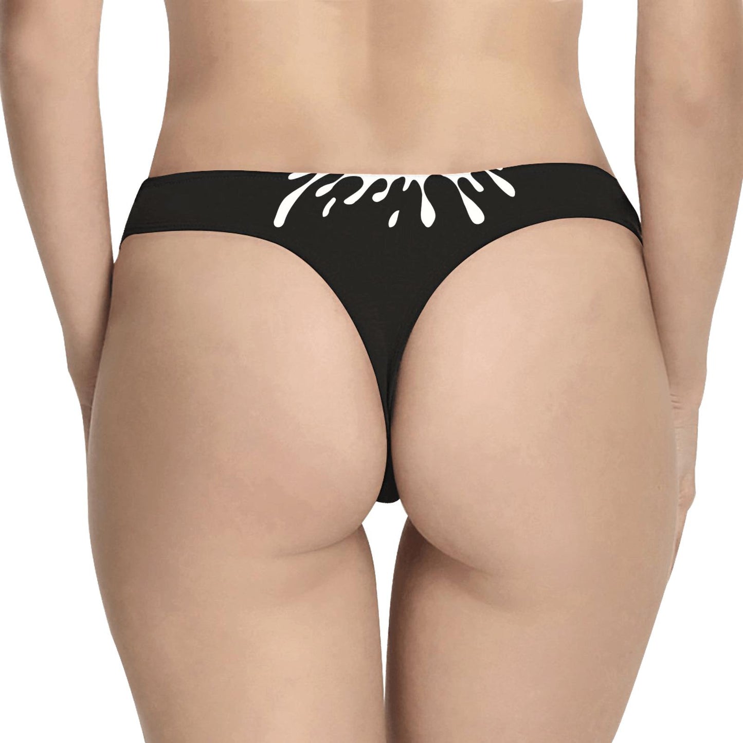 Return to Hubby Full Queen of Spades Thong sexy| QOS BBC Wife Panty Gift Her, Sex Swingers Lifestyle Pineapple Cuckold Underwear