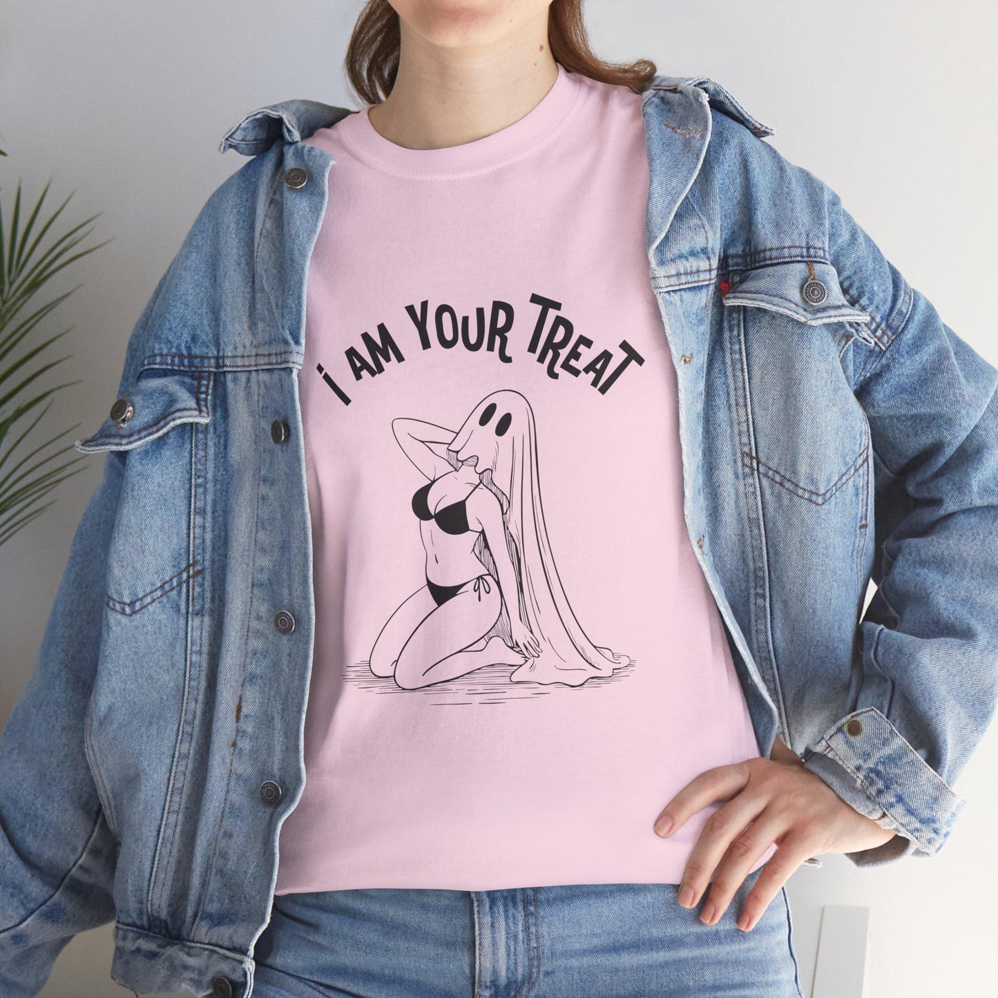 I am your Treat Halloween sexy Tshirt, gift idea for her, Halloween for Wife, Girlfriend Naughty adult tee for couples, BDSM Roleplaying