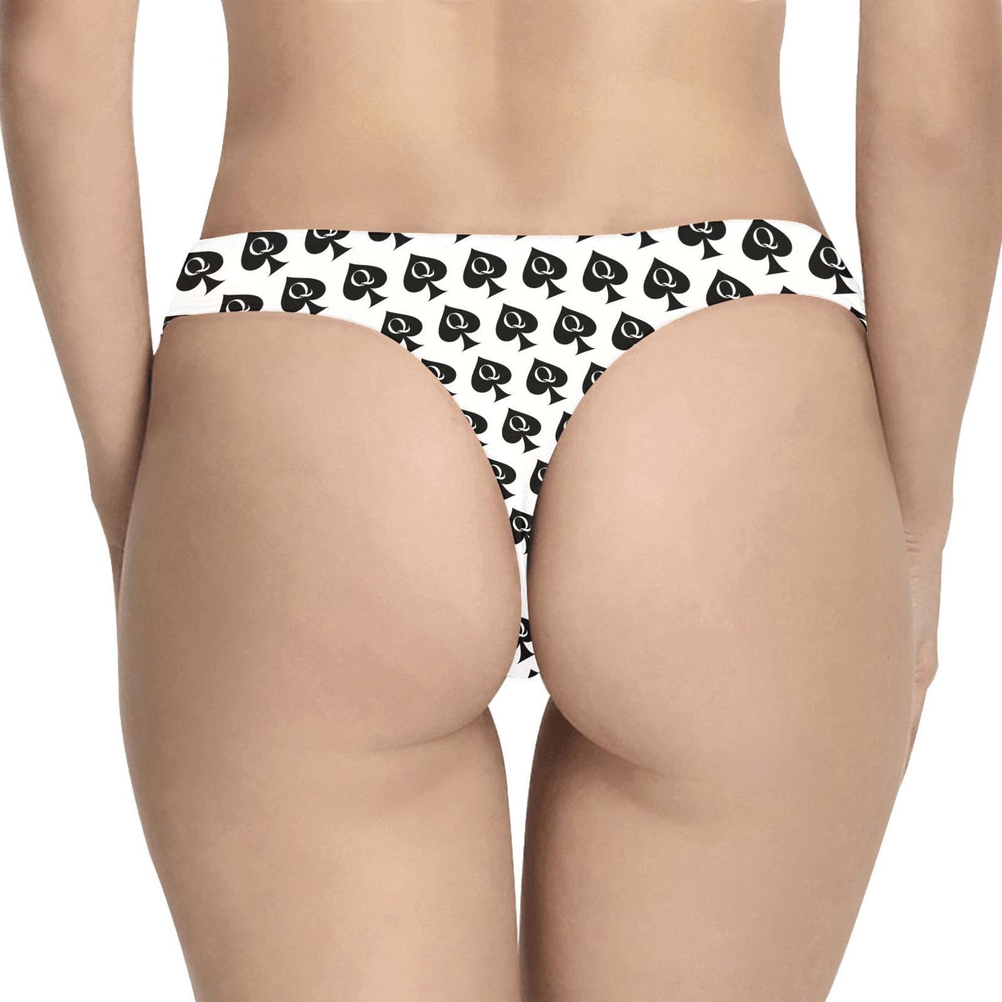Queen of Spades sexy thong Hotwife | QOS panty, BBC Wife Panty Gift Her, Sex MILF Swingers Lifestyle Pineapple Cuckold Underwear