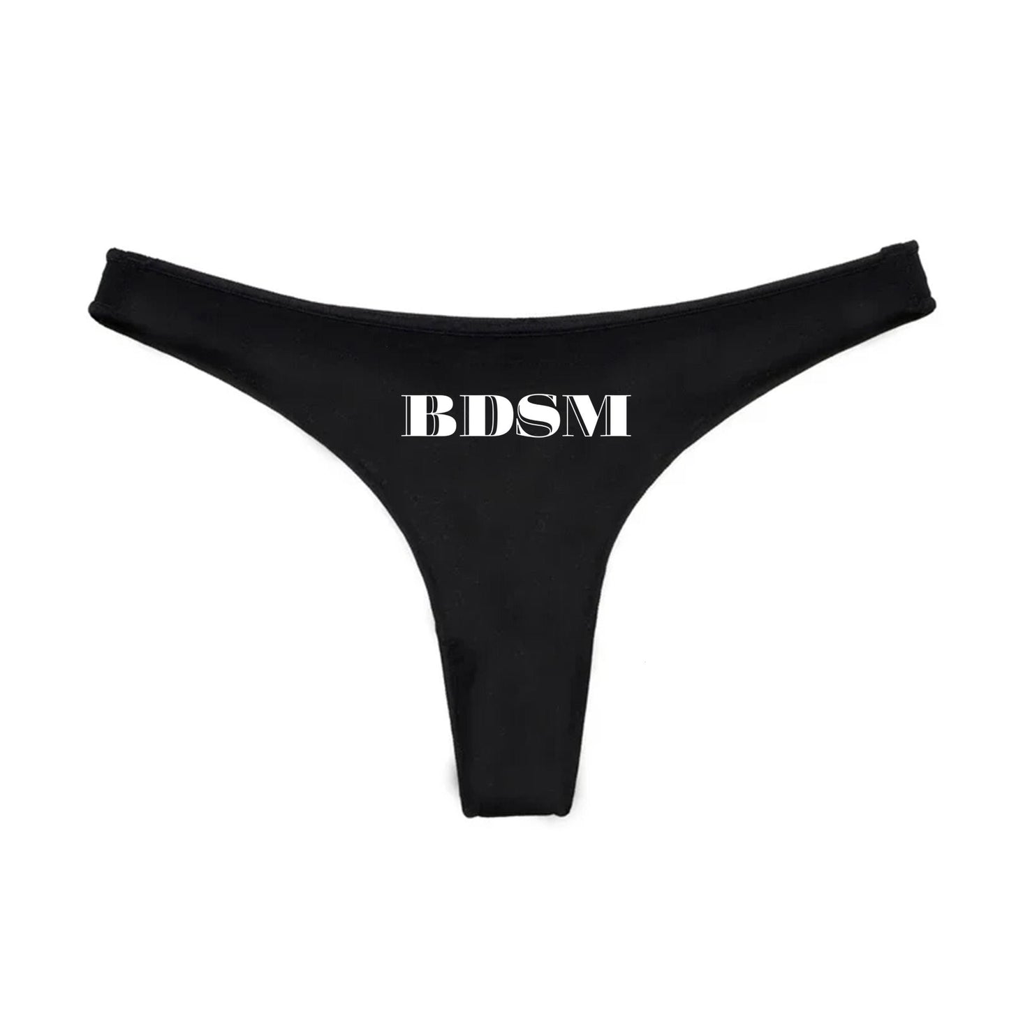 BDSM Thong |Kinky Panties, QoS Hotwife lifestyle , Sexy Gift Idea for Wife, Queen of Spades, cuck husband Underwear Roleplaying BDSM