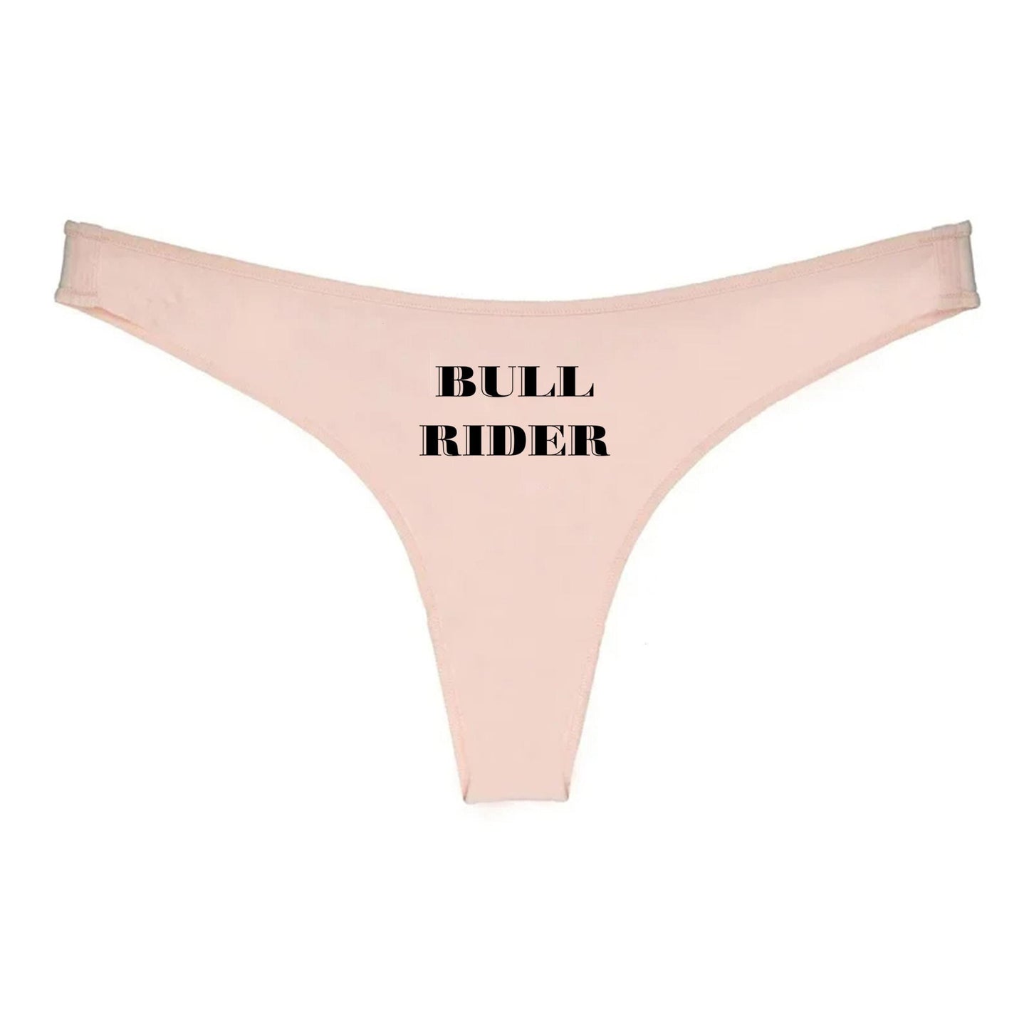 Bull Rider Thong | Hotwife lifestyle QoS Panties, Sexy Gift Idea for Wife, Queen of Spades, cuck husband Underwear Swinger Couple