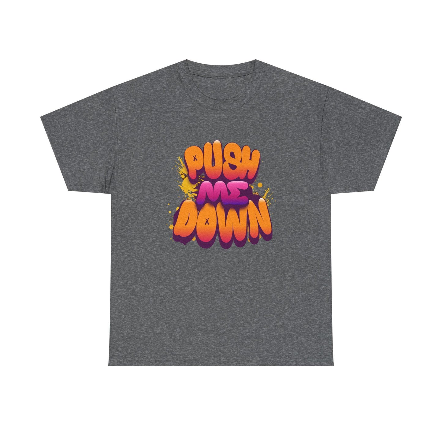 Push me down Sexy T shirt, gag gift for girlfriend, Wife, hotwife, Bold & Playful Graphic, gag gift for her, couple intimate gift