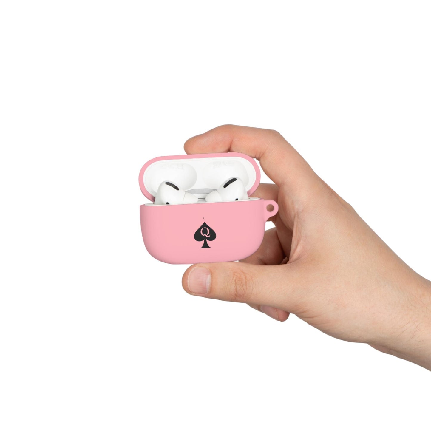 Queen of Spades AirPods Case Cover | Hotwife QOS Kink Gift for Her, BBC Lifestyle Accessory, Cuckold Swinger Tech, Spade Symbol AirPods Pro