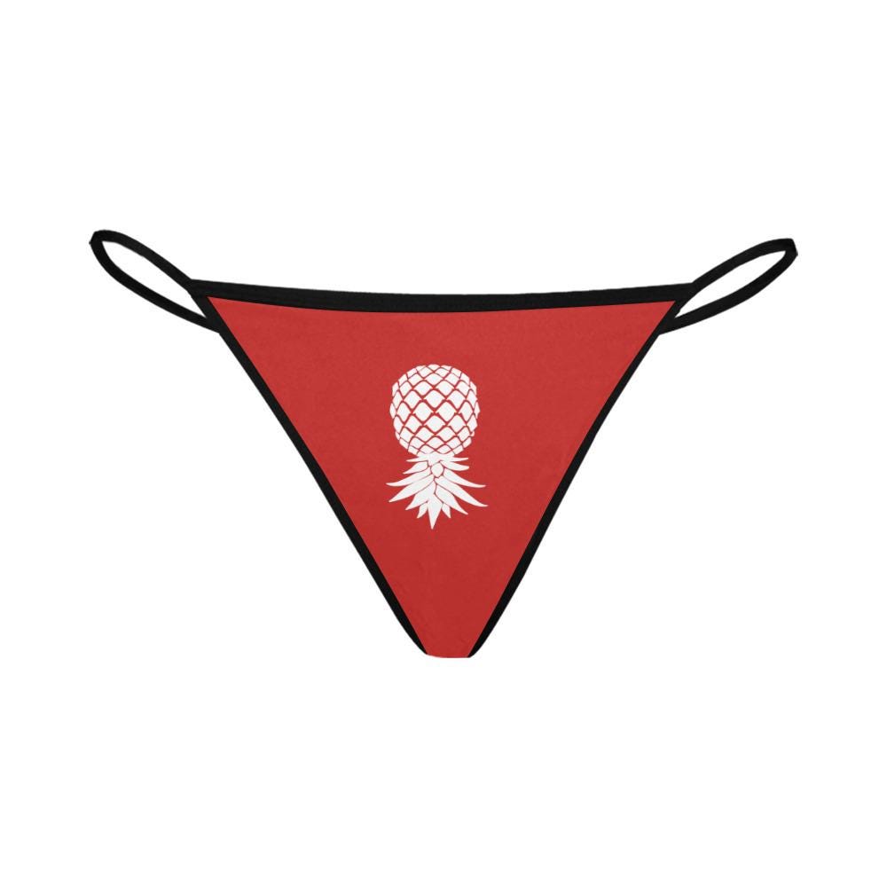 upside down Pineapple swinger sexy thong Hotwife | G-string QOS panty, Queen of Spades, BBC Only Wife Panty, Lifestyle Cuckold slutwife