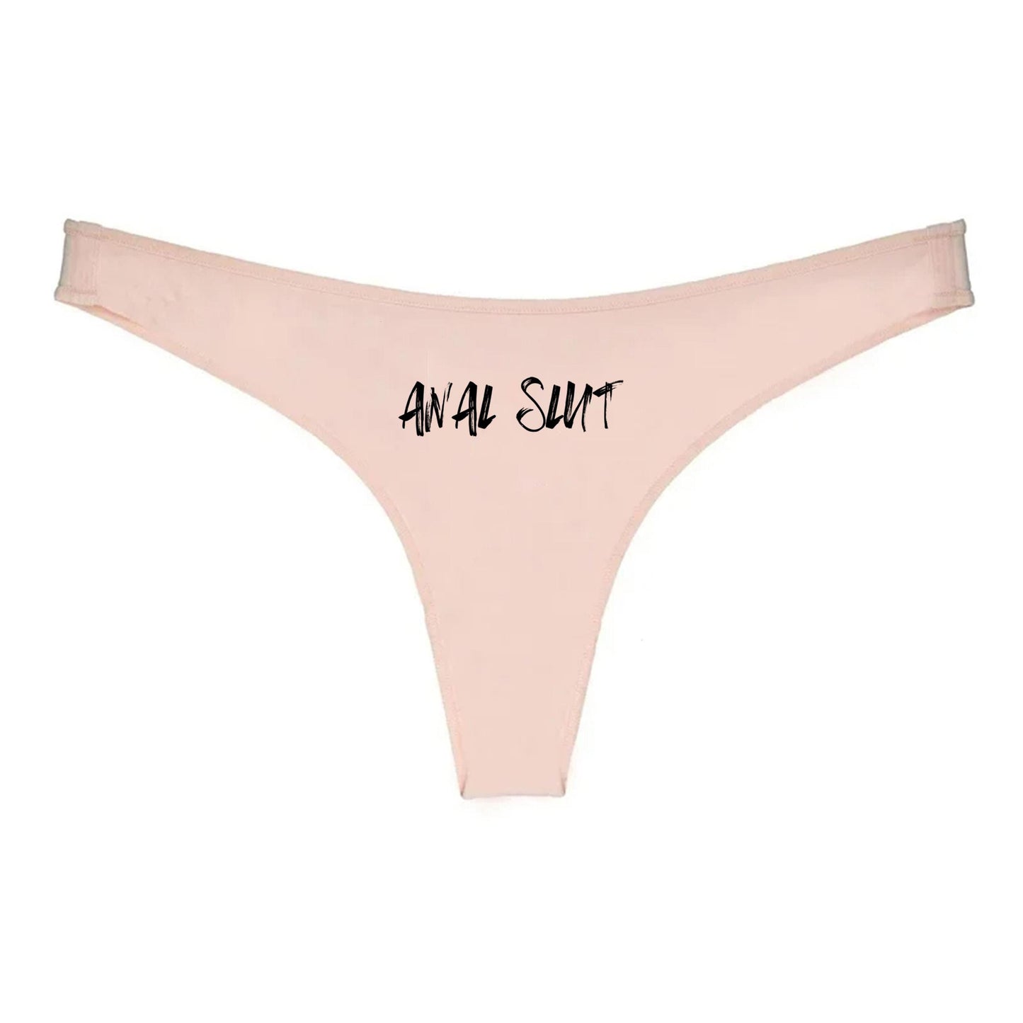 Anal Slut Thong | I love Anal sex, Hotwife lifestyle QoS Panties, Sexy Gift Idea for Wife, Queen of Spades, Surprise Him Underwear