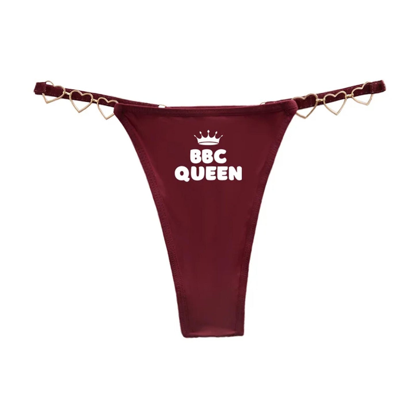BBC Queen of Spades Hotwife sexy G-String | QOS Thong, Wife Panty Gift Her, Sex MILF Swingers Lifestyle Pineapple, Cuckold, Underwear
