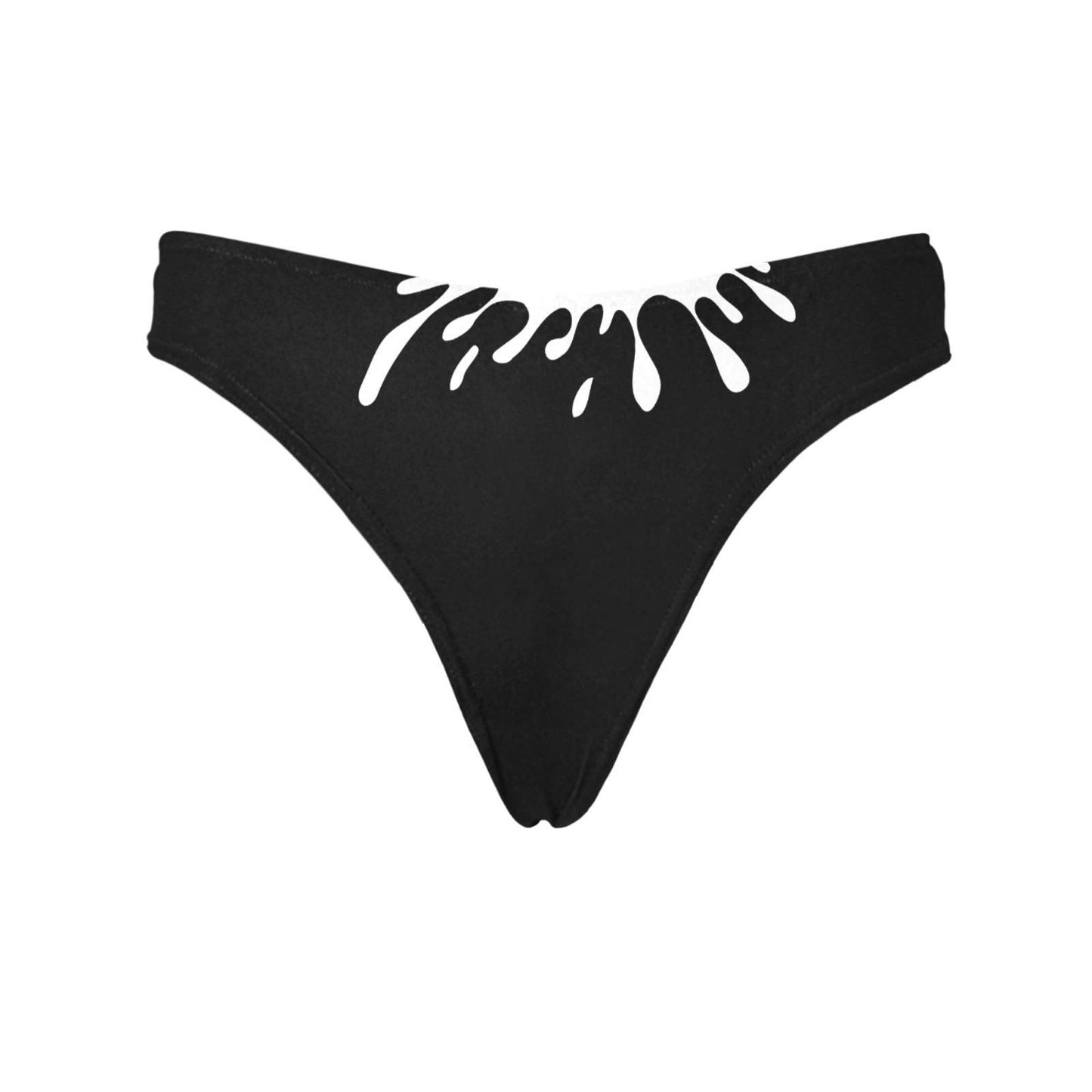 Return to Hubby Full Queen of Spades Thong sexy| QOS BBC Wife Panty Gift Her, Sex Swingers Lifestyle Pineapple Cuckold Underwear