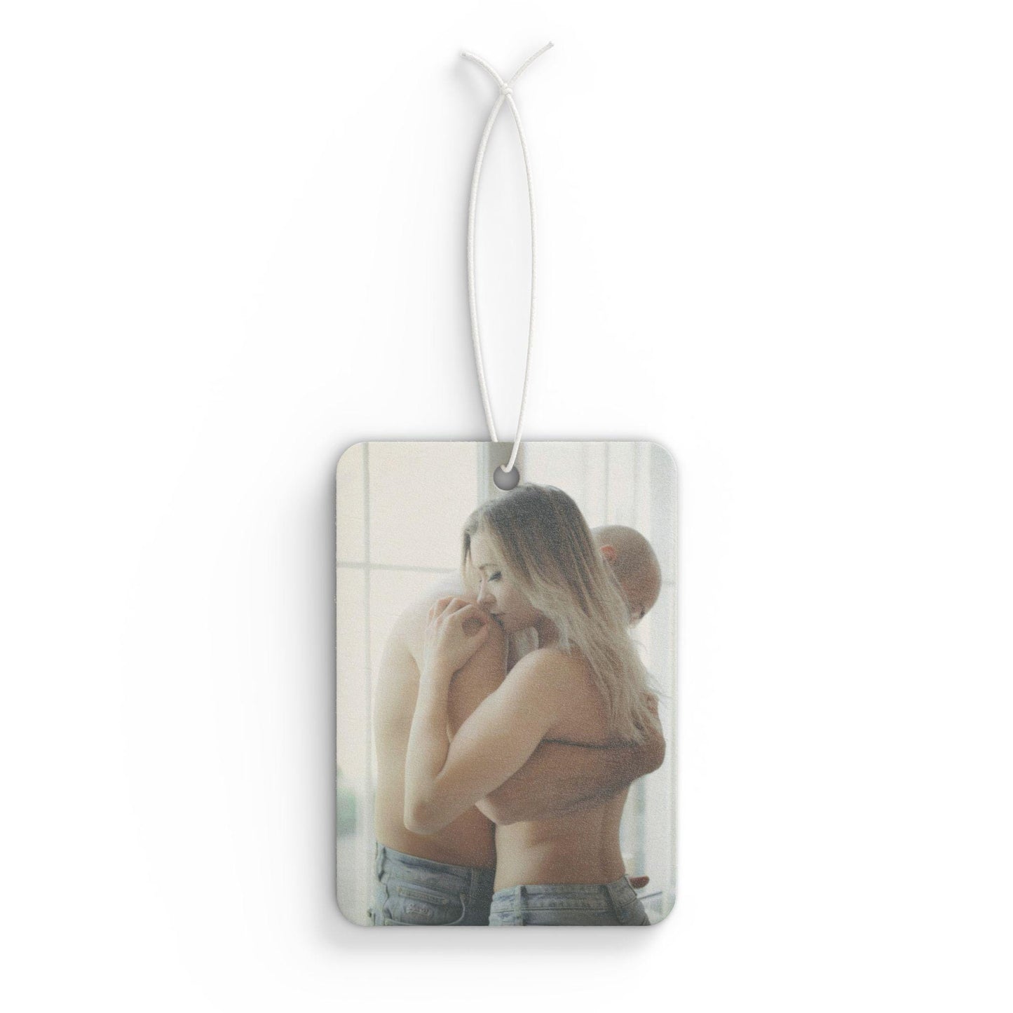 Custom Boudoir Photo Air Freshener, Picture Gift for Him, Personalized Car Freshener, Sexy Gift for Boyfriend Anniversary Car Gift Valentine