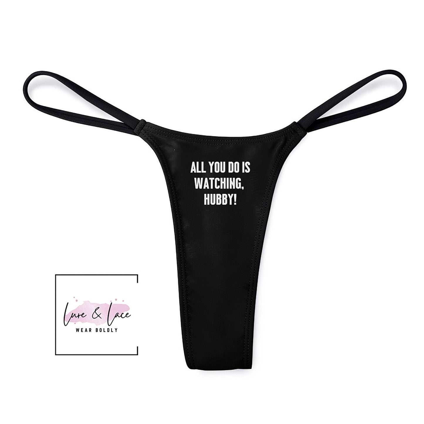 All You Do Is Watching Hubby Sexy Thong G-String, Naughty Lingerie Panties, Hotwife Lifestyle, Queen of Spades, Cuck