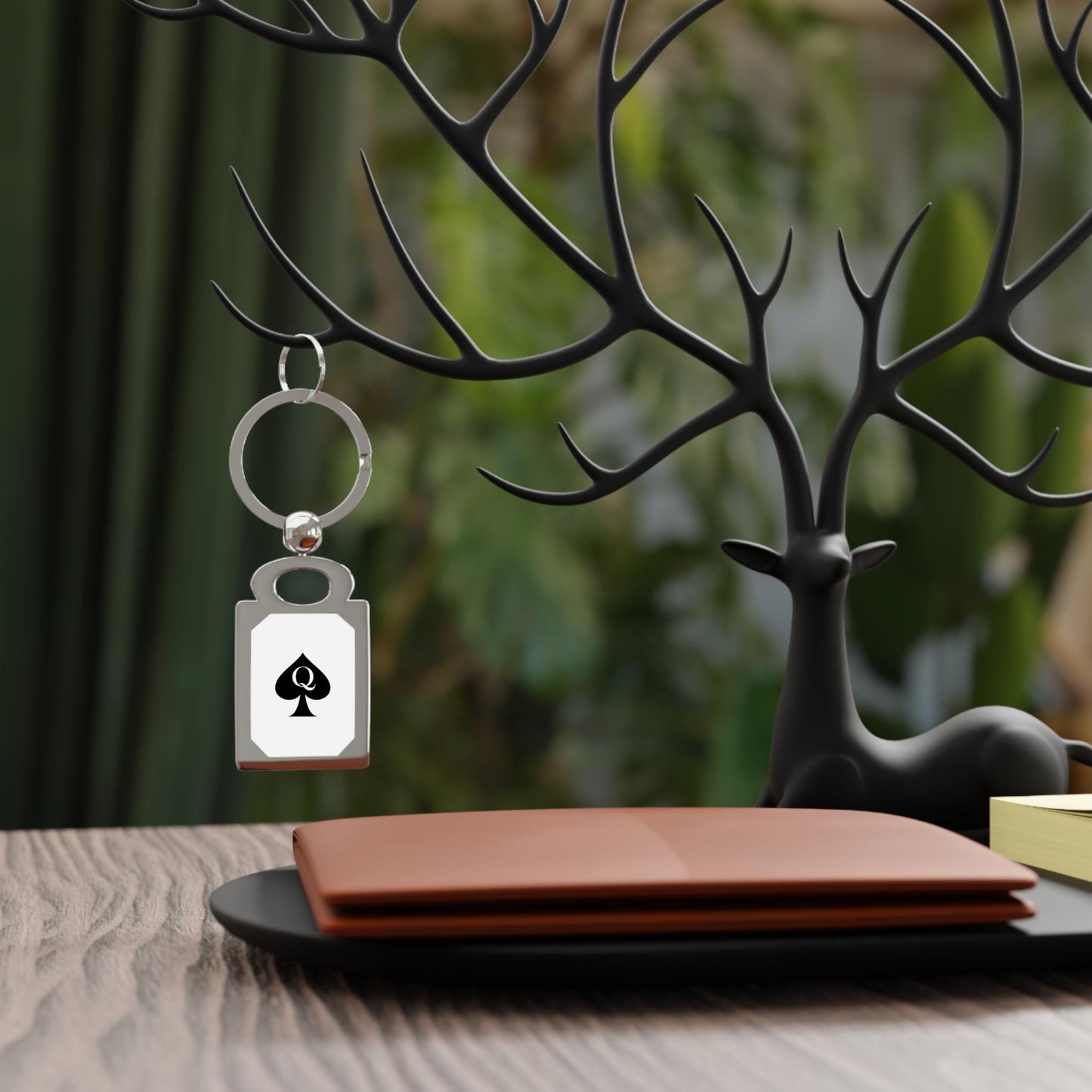 QOS Photo Keychain key party Gift for Her | Queen of Spades Keyring, Hotwife Swinger Lifestyle BBC Accessory, Cuckold Key Chain Tag