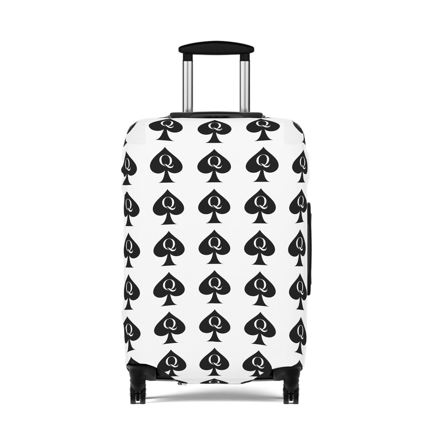 Queen of Spades Luggage Cover | QOS Hotwife Travel Protector, BBC Lifestyle Suitcase Wrap, Swinger cruise Gift for Her, Pineapple Vacation