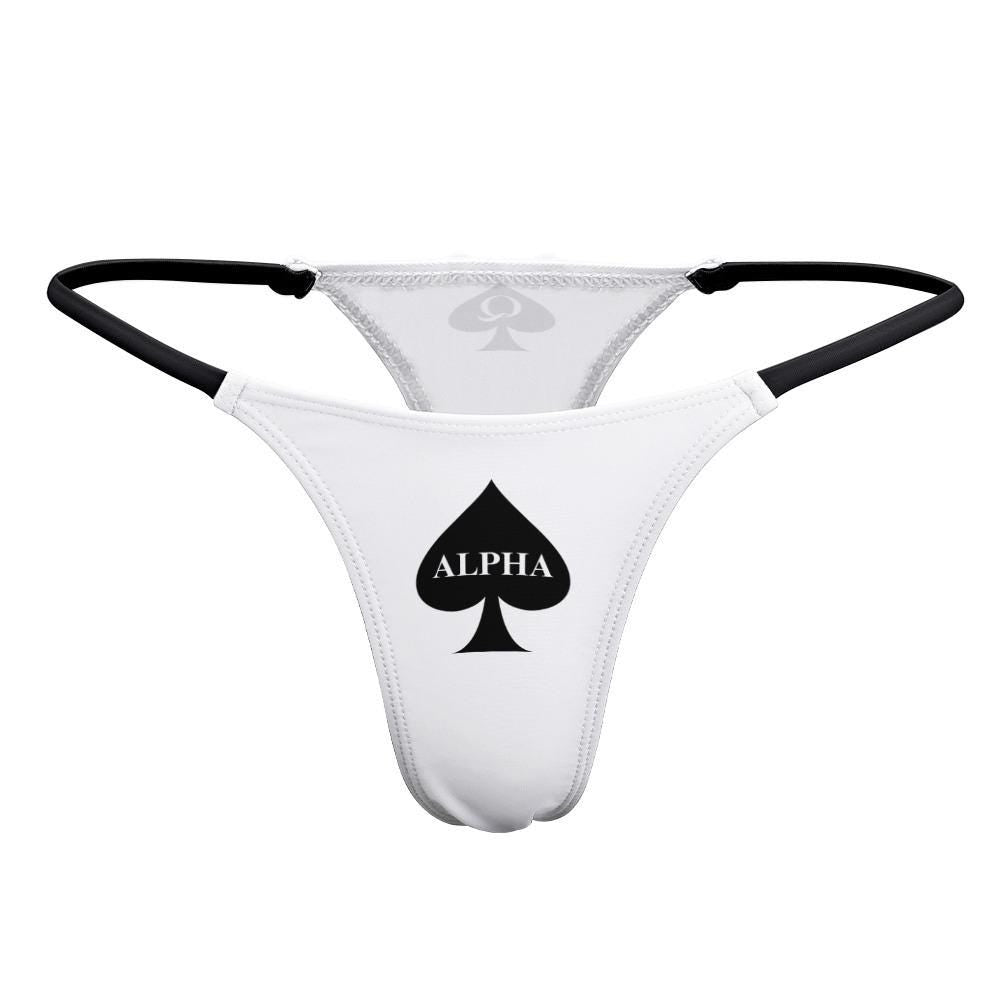Can You Please Ruin My Holes Sexy Thong G-String, Naughty Lingerie Panties, Date Night Underwear