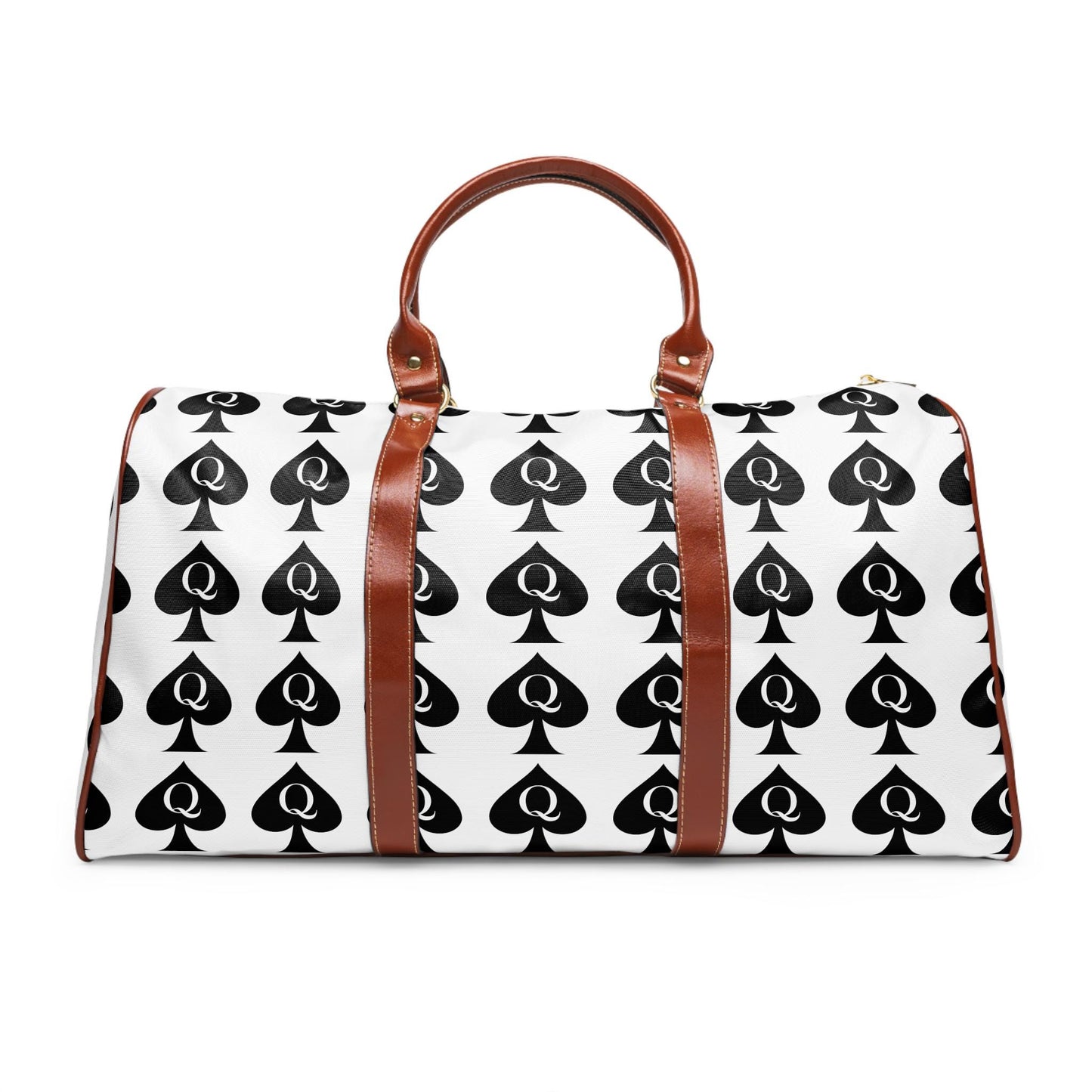Queen of Spades Travel Bag | QOS Weekend Duffel, Hotwife Kinky Luggage, BBC Swinger Lifestyle Overnight Bag Gift, swinger cruise, cuckold