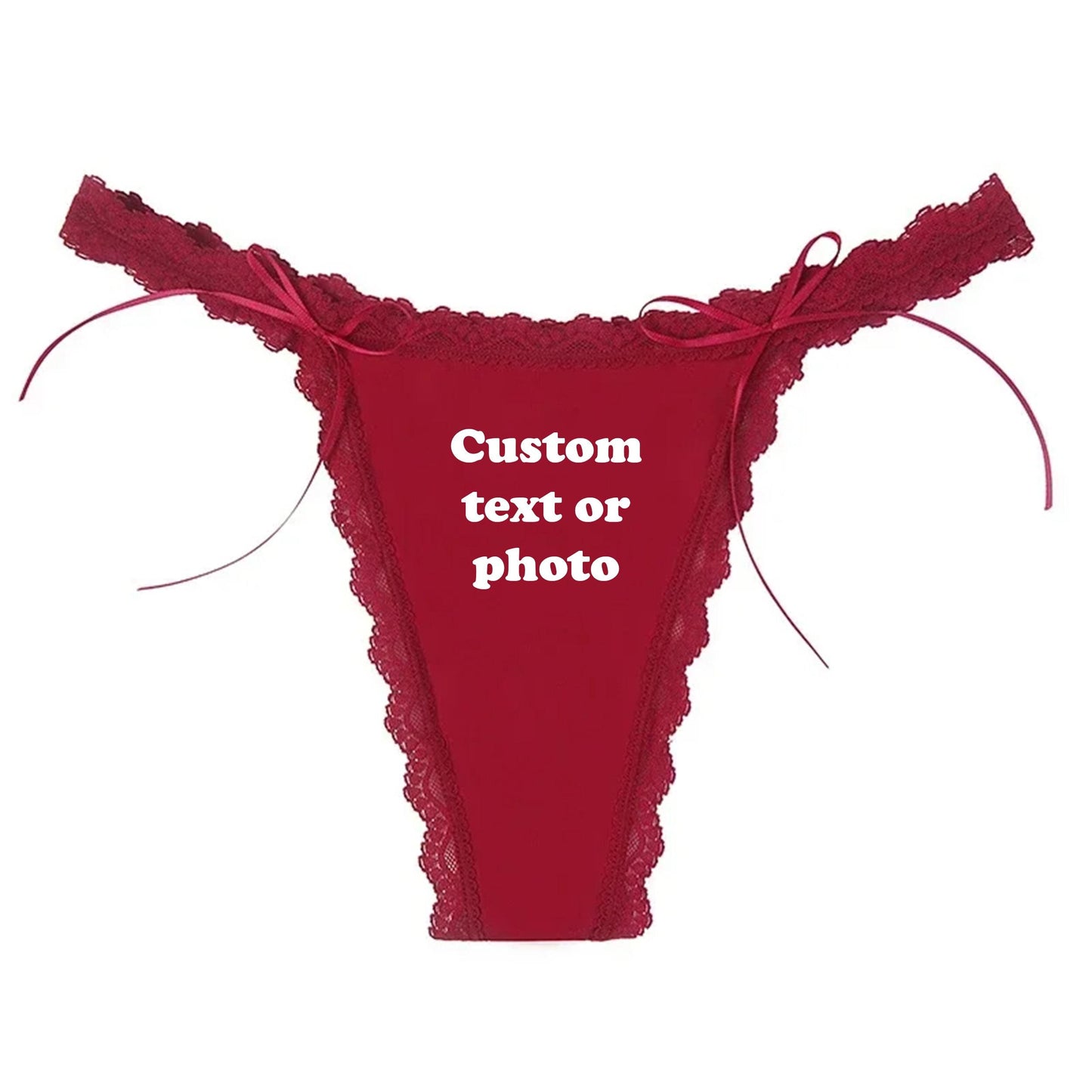 Custom panties Sexy Name Thong | Custom sexy panty, personalized G string, Customized women underwear, valentine gift for her