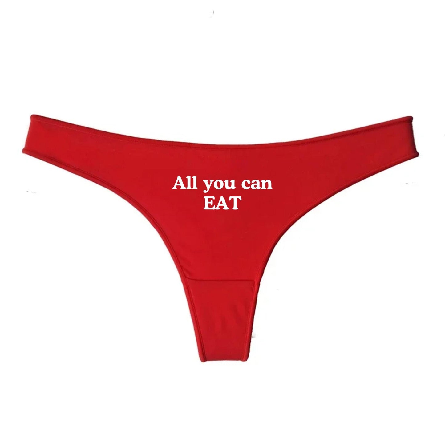 All you can Eat Thong | Eat me Up Panties, lick me, Hotwife lifestyle QoS , Sexy Gift Idea for Wife, Queen of Spades, cuck husband Underwear