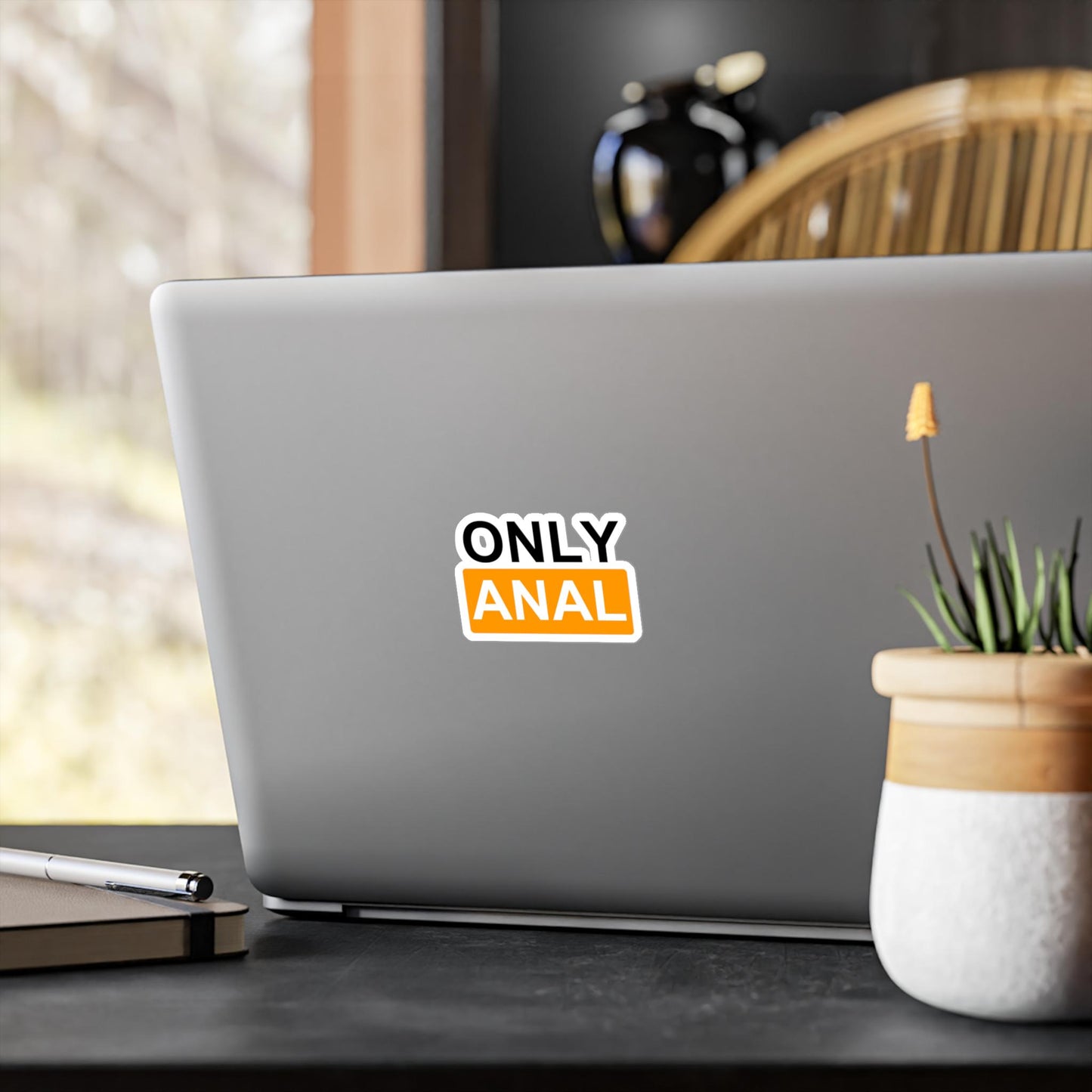ONLY ANAL Sticker | Anal Only gift idea Funny Erotic Sticker, Mature Content, Kiss-Cut Sticker, Vinyl, waterproof Sticker For Tumbler