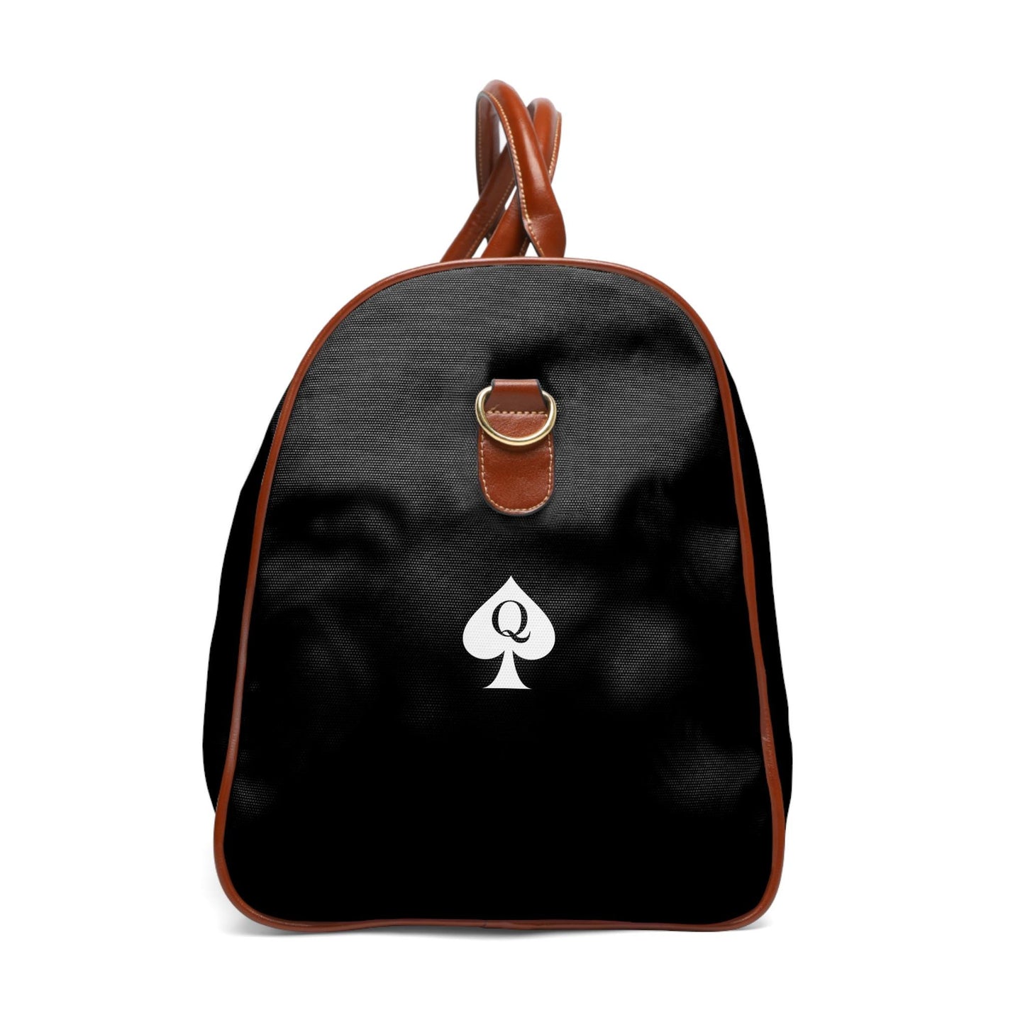 Queen of Spades Travel Bag Black| Hotwife QOS Weekend Duffel, Kinky Luggage, BBC Swinger Lifestyle Overnight Bag Gift, swinger cruise, cuck