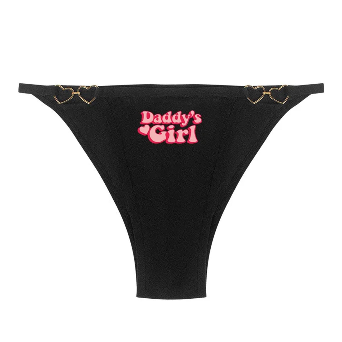 Daddy's Girl sexy Underwear, DDGL Panties, BDSM Daddy dom style, Roleplaying sex wear, Sexy thong heart, Gift For her, Wife, Girlfriednd