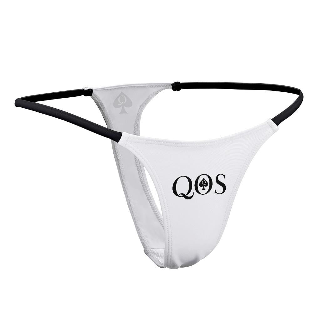 Thong QOS Queen Of Spades | Hotwife underwear Sexy, Wife Naughty Panties, BBC Bull Cuck Swinger lifestyle, Pineapple Sex, Gift for her