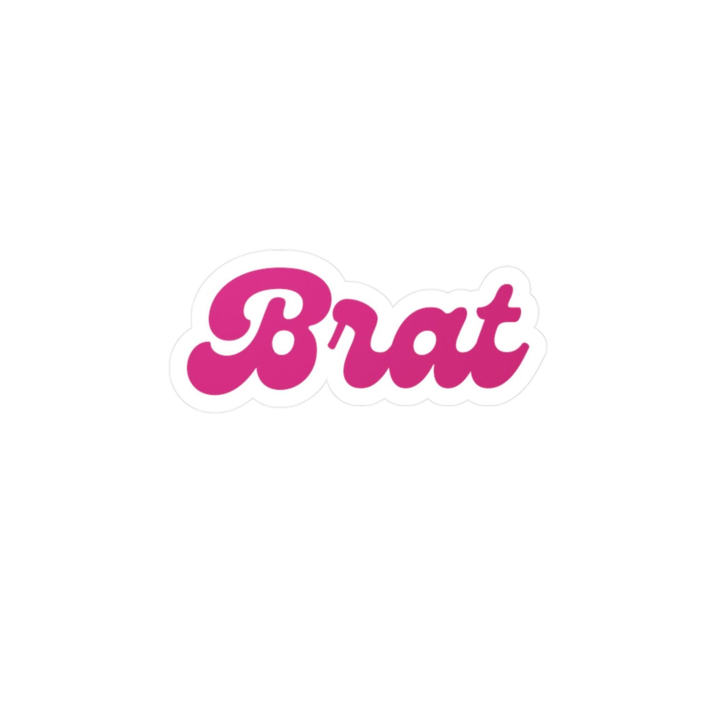 Brat Kiss-Cut Vinyl Sticker Gift for Brats Kink Sticker Submissive BDSM Lifestyle Art Submissive Kinky BDSM decal adult NSFW Gift