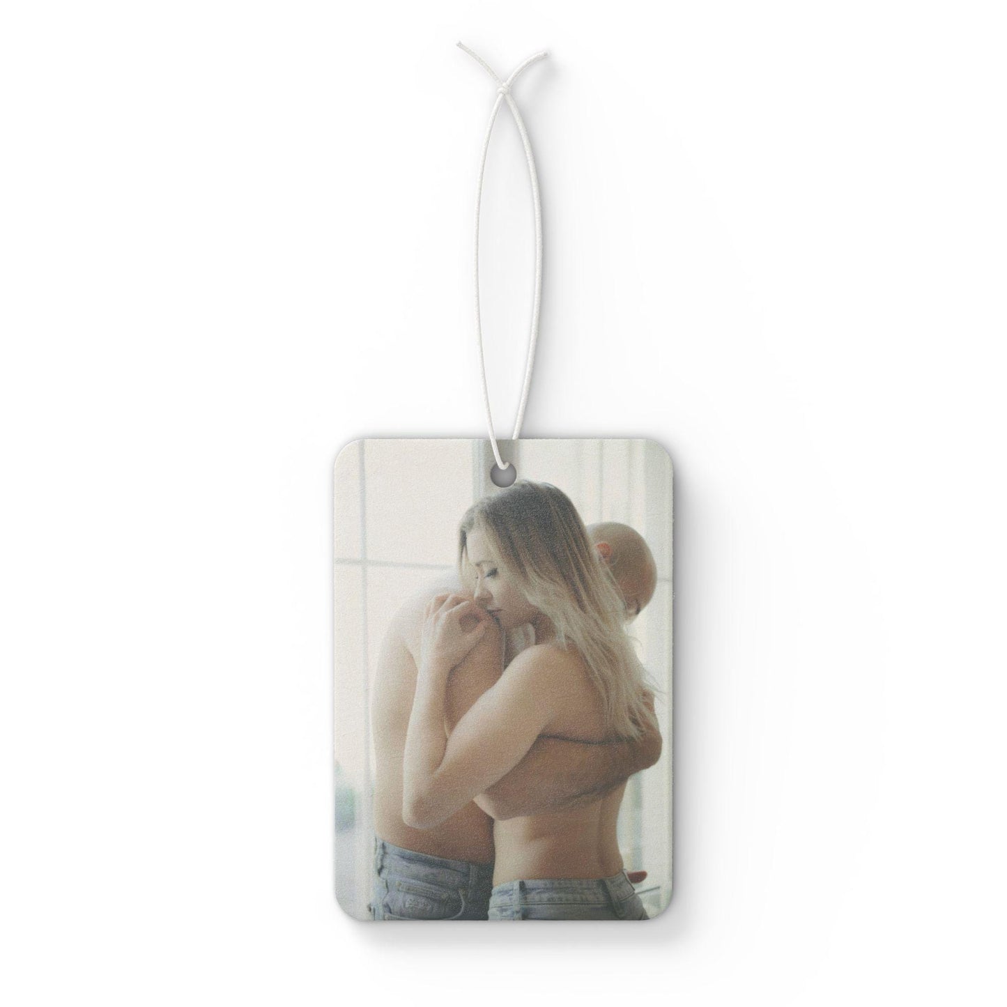 Custom Boudoir Photo Air Freshener, Picture Gift for Him, Personalized Car Freshener, Sexy Gift for Boyfriend Anniversary Car Gift Valentine