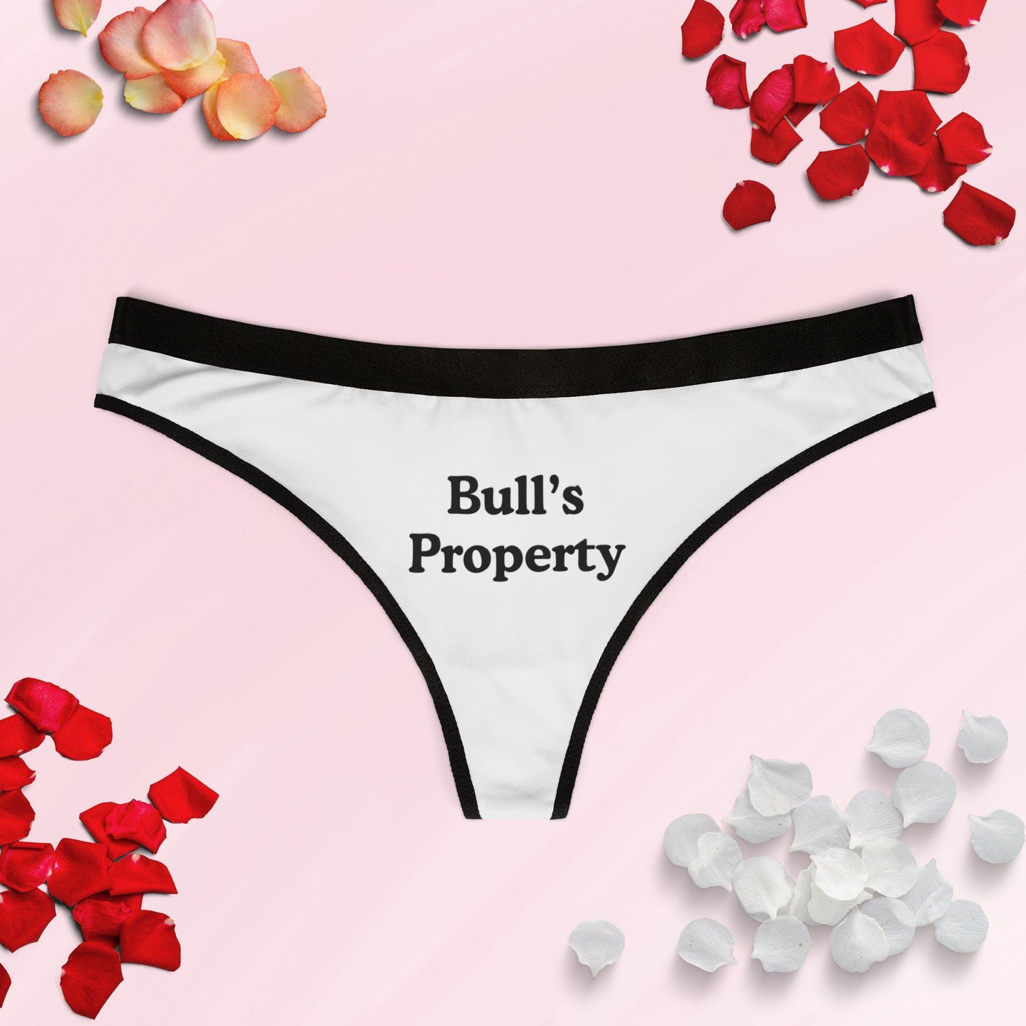 Bull's Property Hotwife Queen of Spades Panty | QoS Naughty Hotwife Underwear | BBC Bull Cuck Swinger Pineapple Gift for Wife