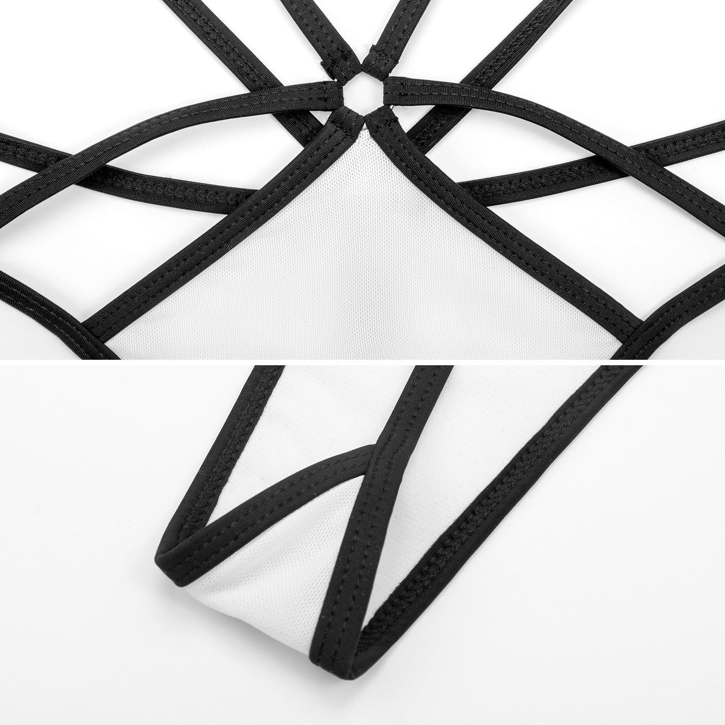 All You Can Eat Sexy Strappy Thong G-String, Oral Lovers Naughty Lingerie Panties, Date Night Underwear