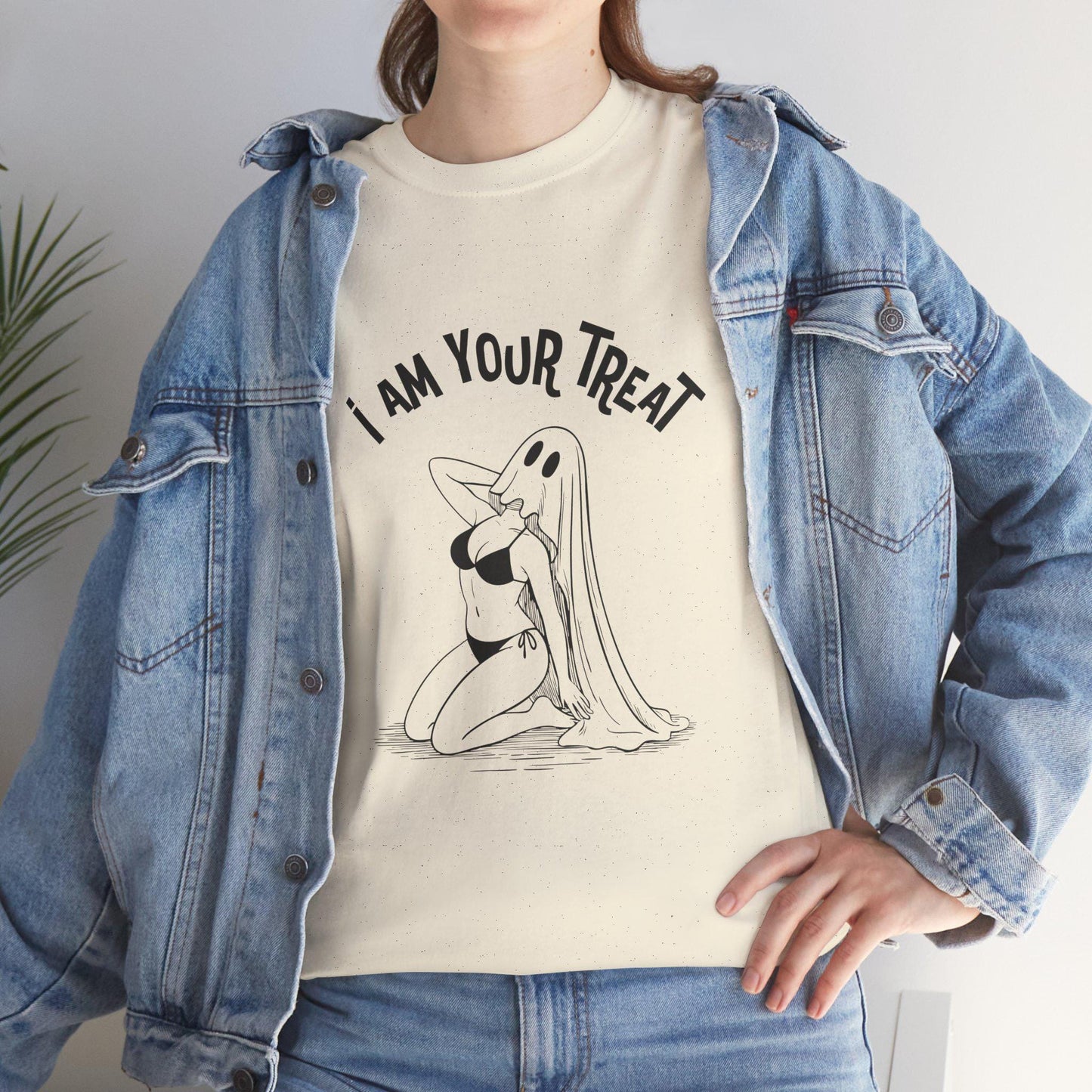 I am your Treat Halloween sexy Tshirt, gift idea for her, Halloween for Wife, Girlfriend Naughty adult tee for couples, BDSM Roleplaying