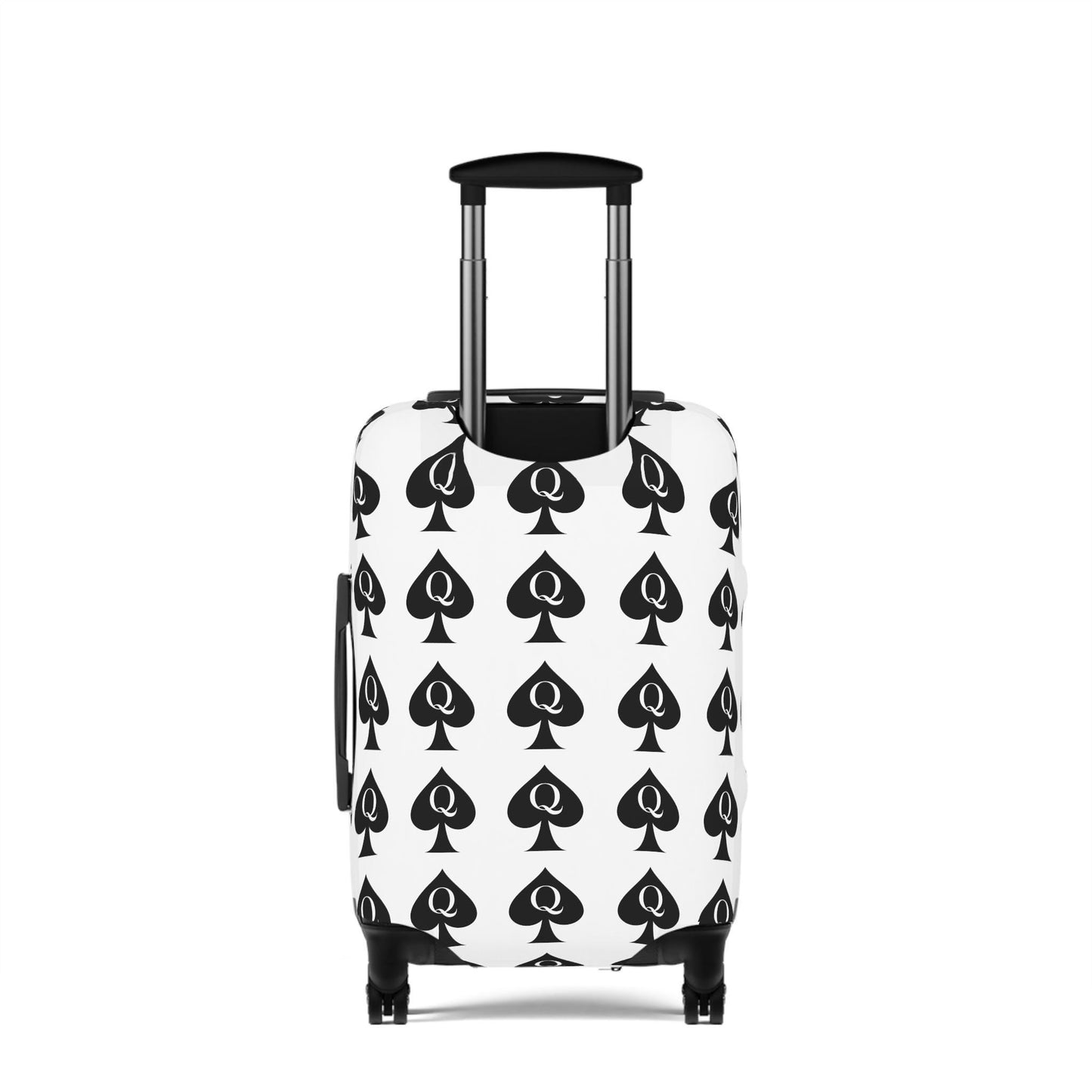 Queen of Spades Luggage Cover | QOS Hotwife Travel Protector, BBC Lifestyle Suitcase Wrap, Swinger cruise Gift for Her, Pineapple Vacation