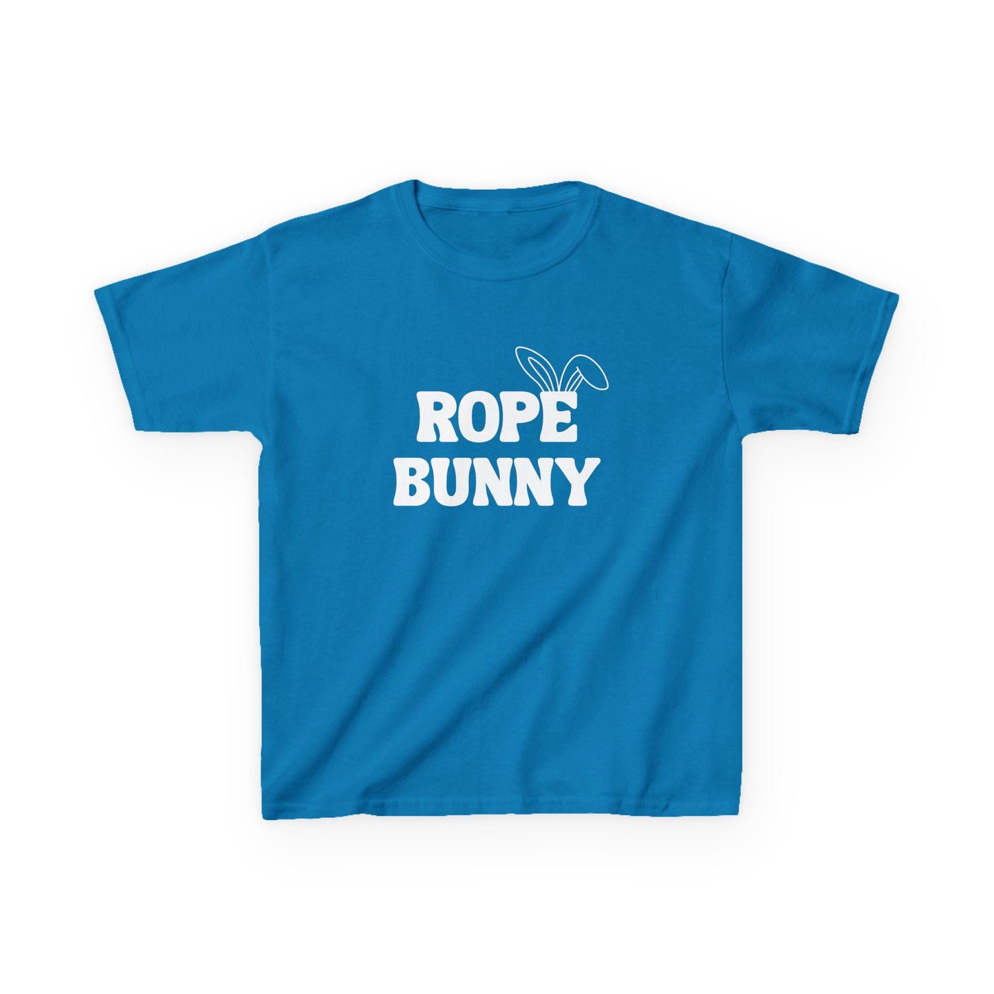 Rope Bunny black Y2K Sexy Cute Baby Tee Shibari Crop Top, Roleplaying Naughty Apparel