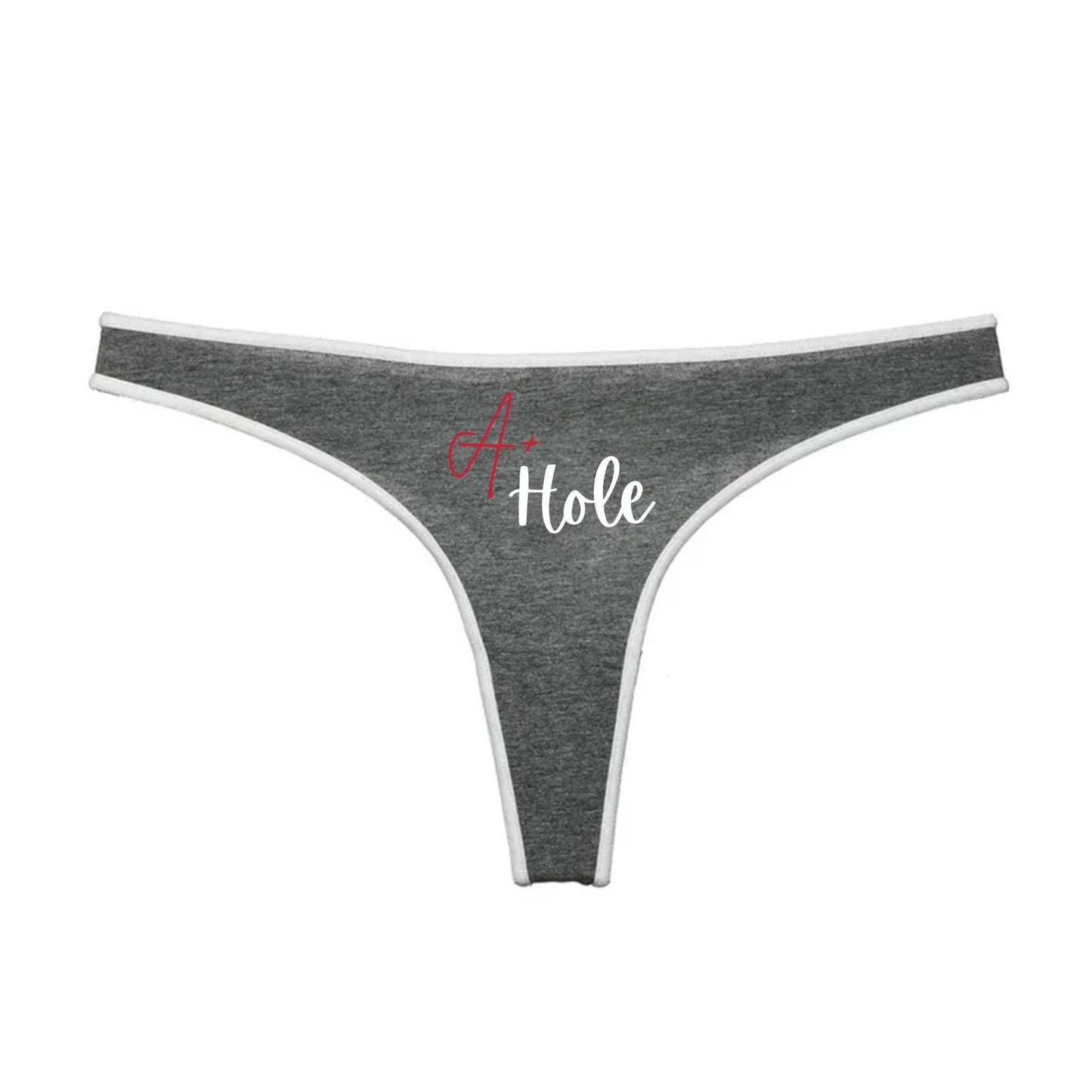 A plus Hole Thong | QoS Panties, Sexy Gift Idea for Wife, Hotwife lifestyle Queen of Spades, Surprise Him Underwear