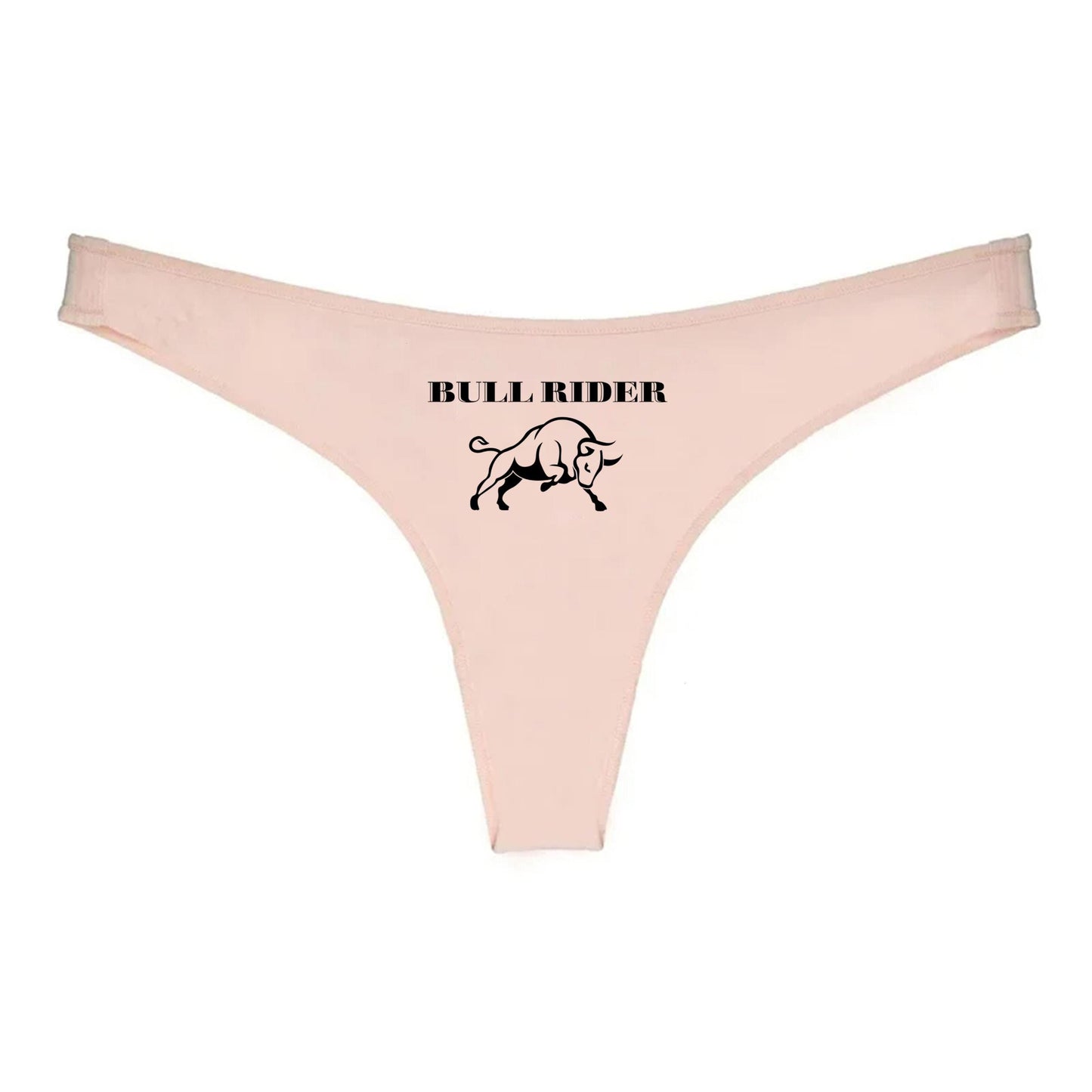 Bull Rider Queen of Spades Thong | QOS Hotwife lifestyle Panties, Sexy Gift Idea for Wife, cuck husband Underwear Swinger Couple