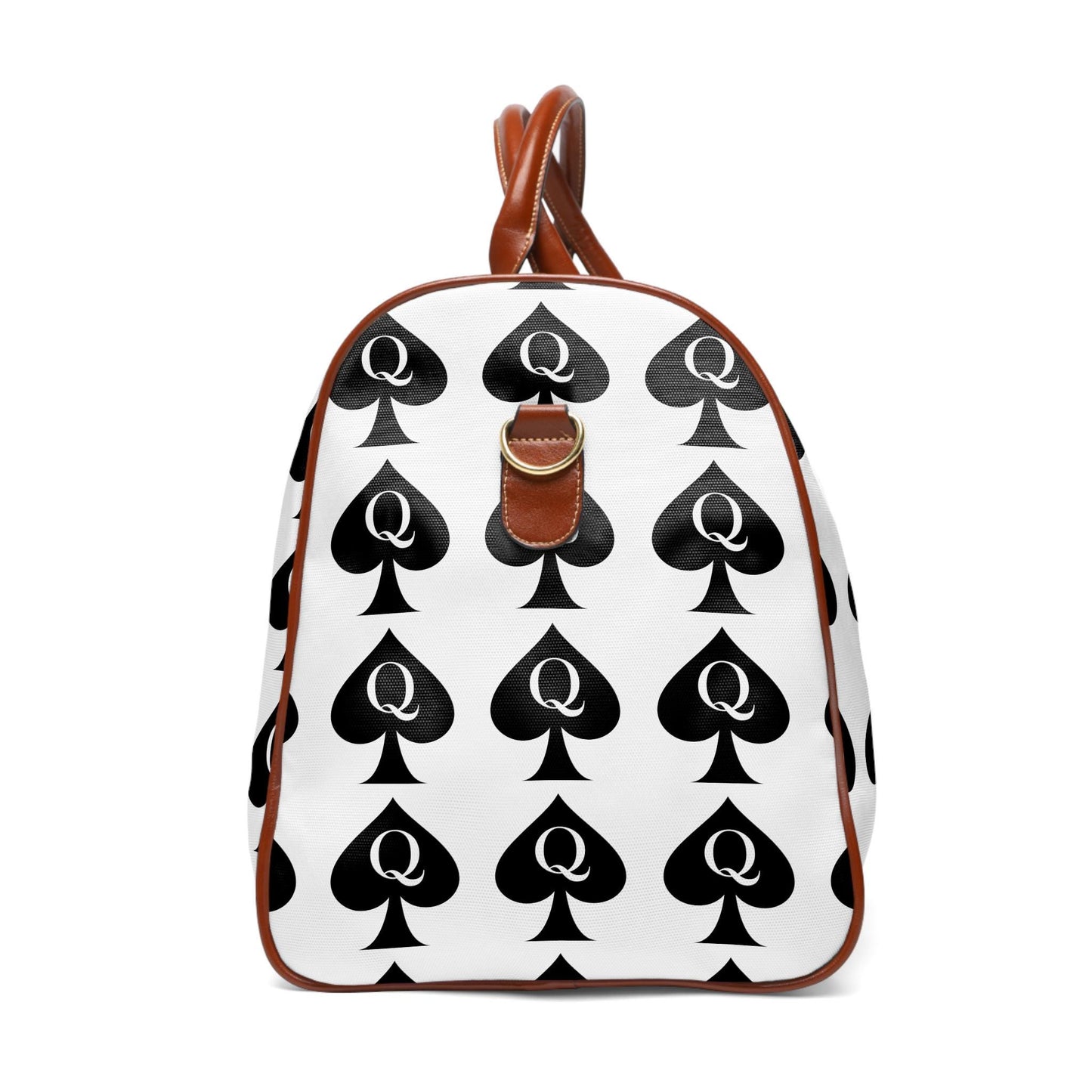 Queen of Spades Travel Bag | QOS Weekend Duffel, Hotwife Kinky Luggage, BBC Swinger Lifestyle Overnight Bag Gift, swinger cruise, cuckold