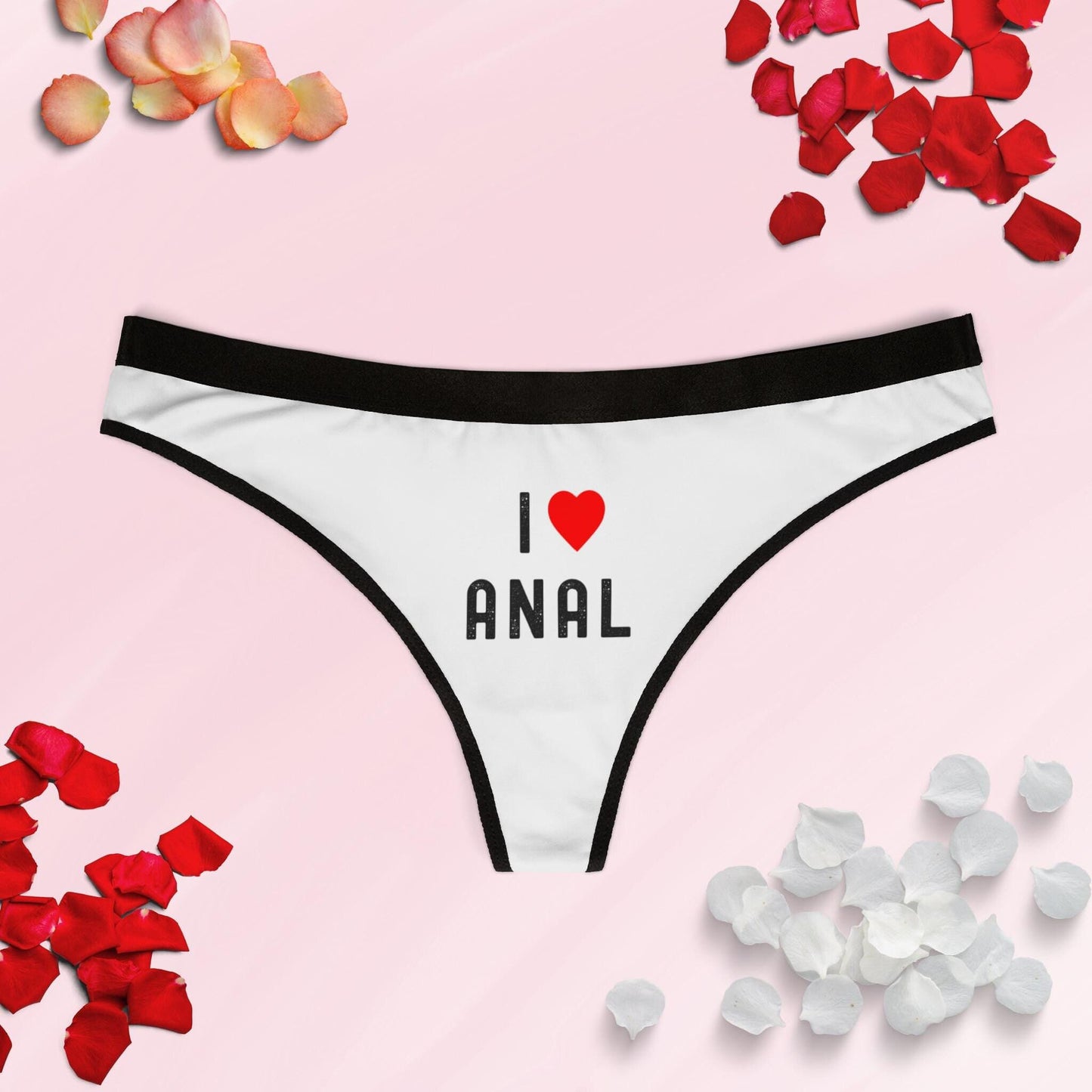 I love ANAL Thong, underwear for Sexy women, Swinger Lifestyle clothing, Slutwear, Hotwife MILF, Funny Underwear,