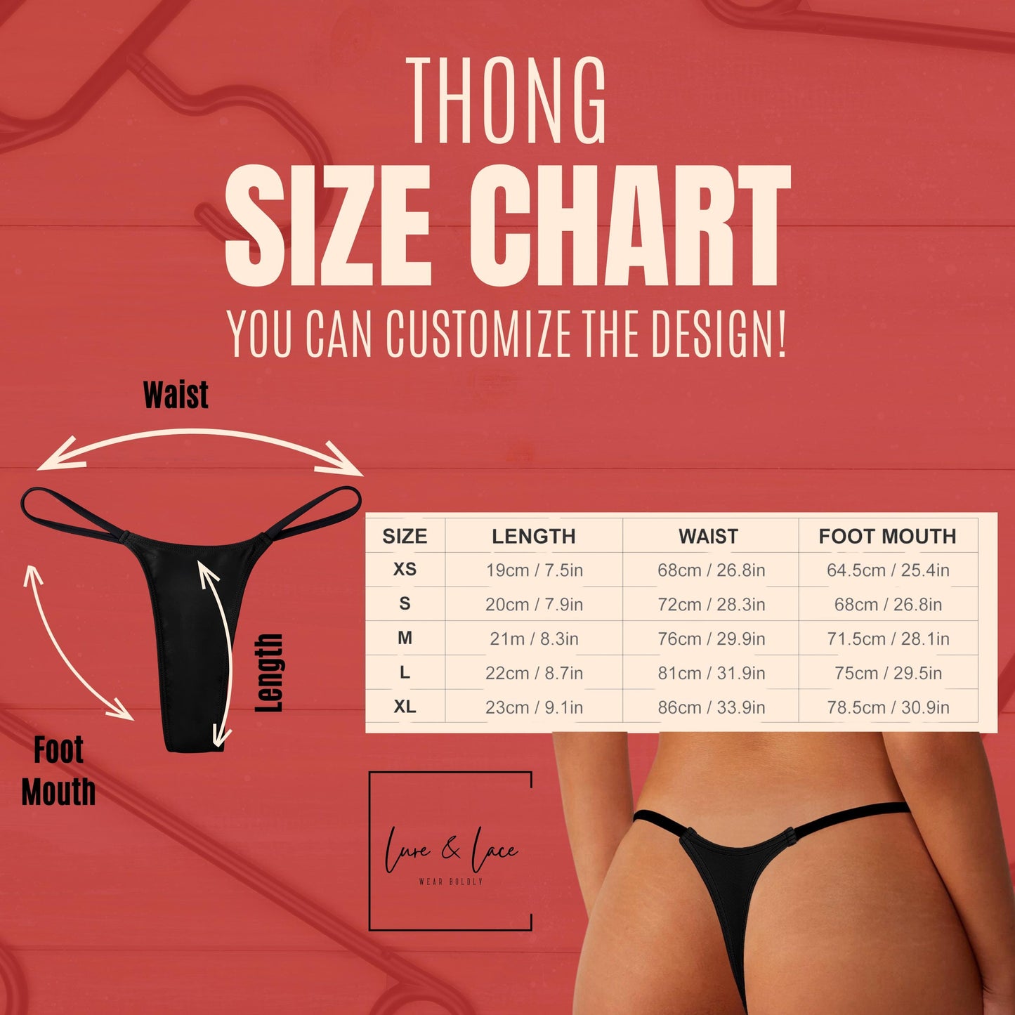 All You Can Eat Sexy Thong G-String, Oral Lovers Naughty Lingerie Panties, Date Night Underwear
