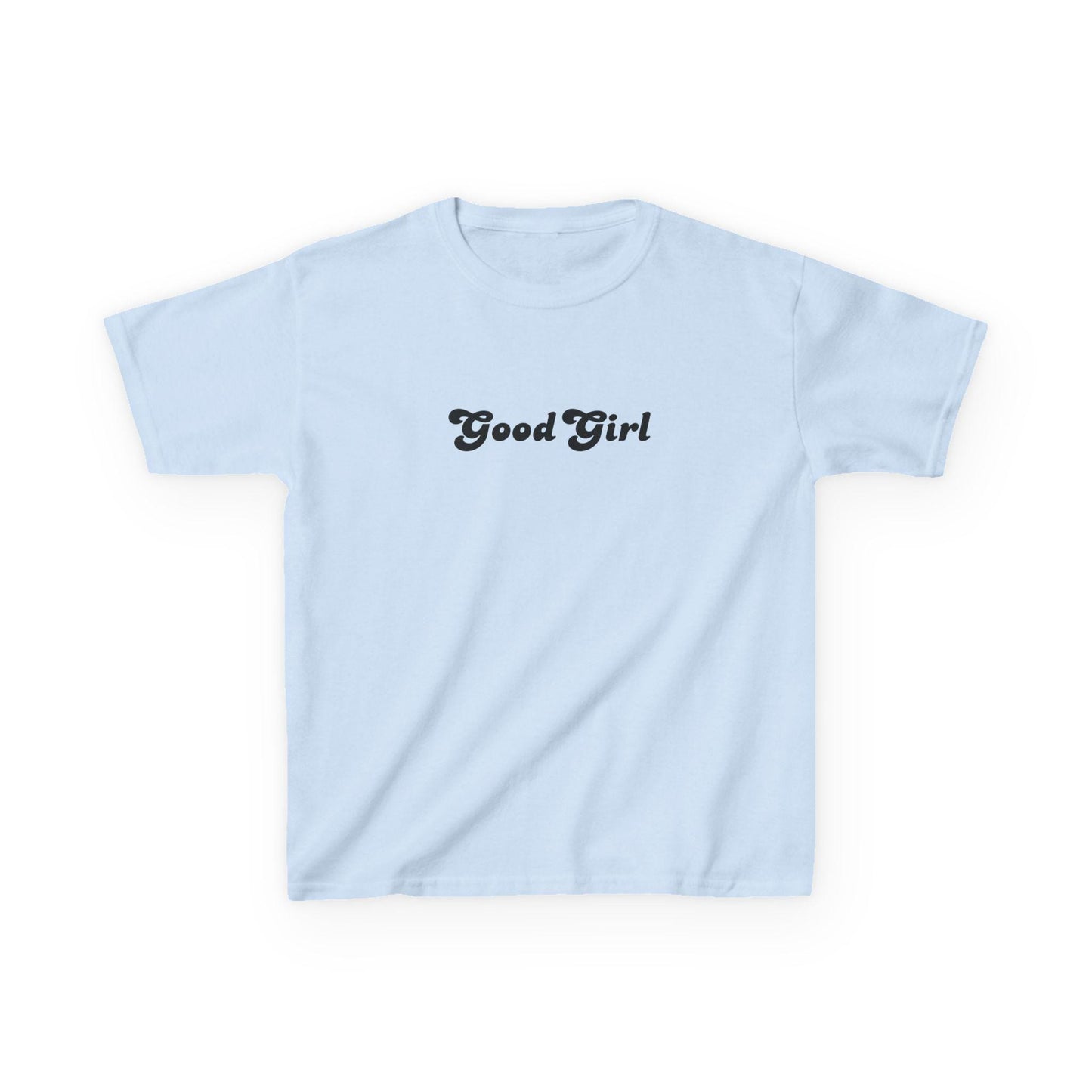 Good Girl Y2K Sexy Cute Baby Tee Crop Top, DDLG, Daddy's Good Girl Apparel