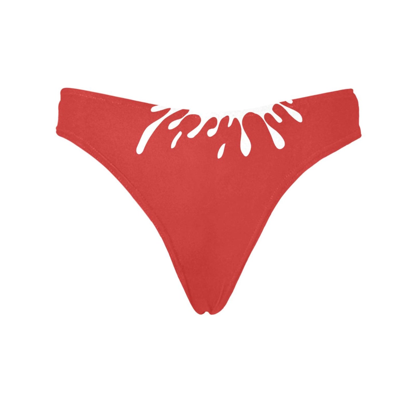 Return to Hubby Full Queen of Spades Thong sexy| QOS BBC Wife Panty Gift Her, Sex Swingers Lifestyle Pineapple Cuckold Underwear