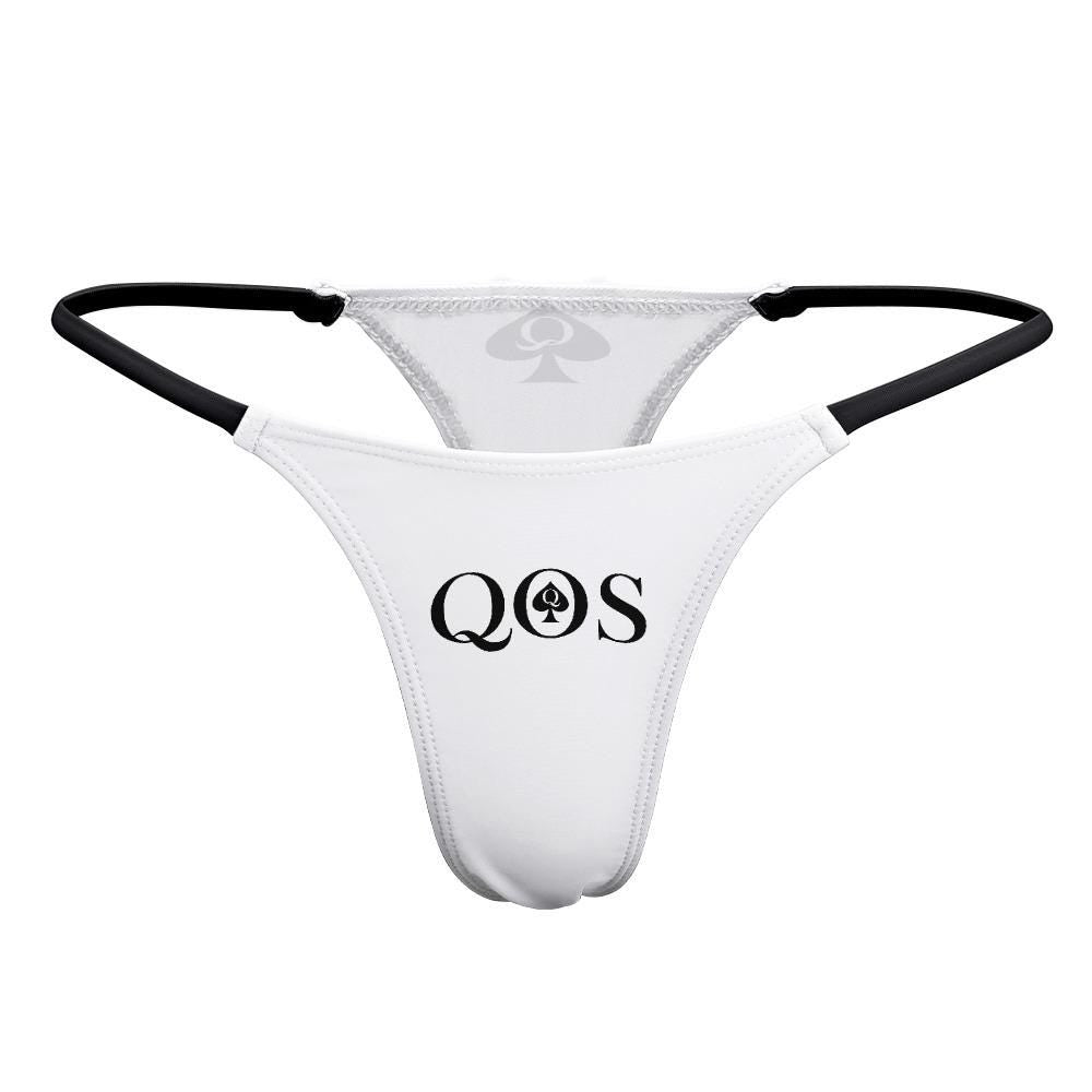 Thong QOS Queen Of Spades | Hotwife underwear Sexy, Wife Naughty Panties, BBC Bull Cuck Swinger lifestyle, Pineapple Sex, Gift for her