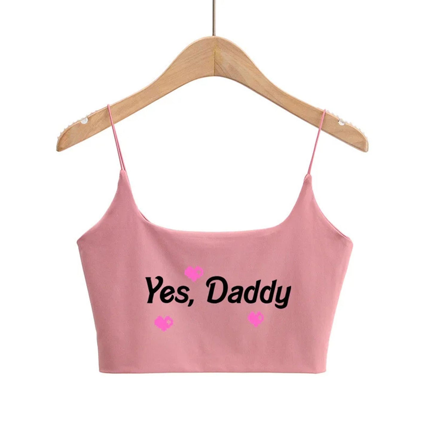 Yes Daddy Crop top Sexy | yes Daddy Sexy shirt baby girl , y2k DDGL roleplaying sex, Daddy's girl top, for Girlfriend Wife, Dom Kinky Daddy
