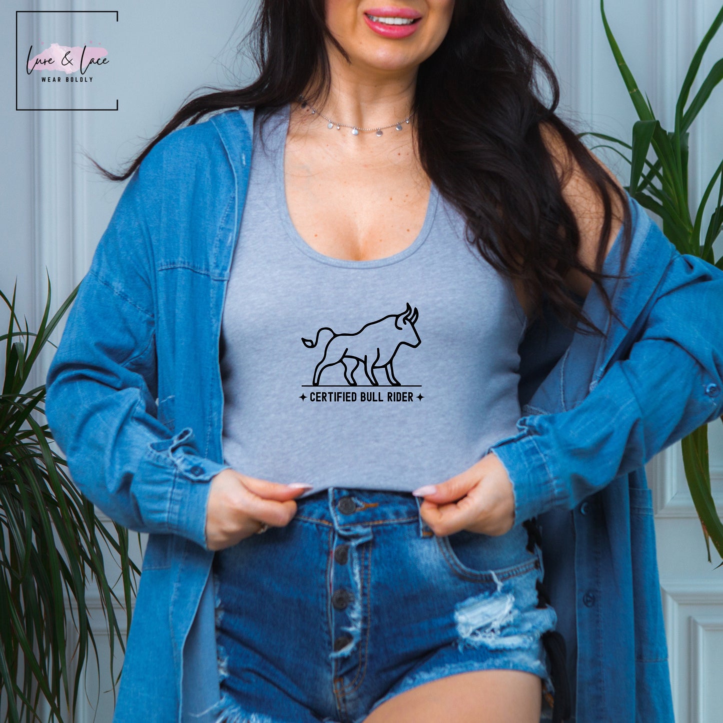Swinger hotwife Clothes Tank Top Certified BULL rider, Swinger shirt, Swinger Gift, sexy naughty shirt, Swinger Lifestyle, Hotwife sex, MILF