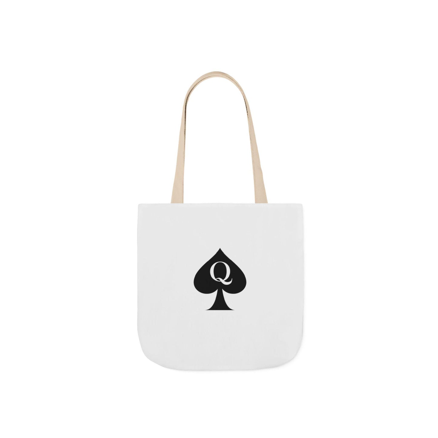 Queen of Spades Canvas Tote Bag | QOS Hotwife Swinger Lifestyle Gift, Pineapple Kink Travel Bag, BBC Kinky Shopper Accessory cuckold Bull