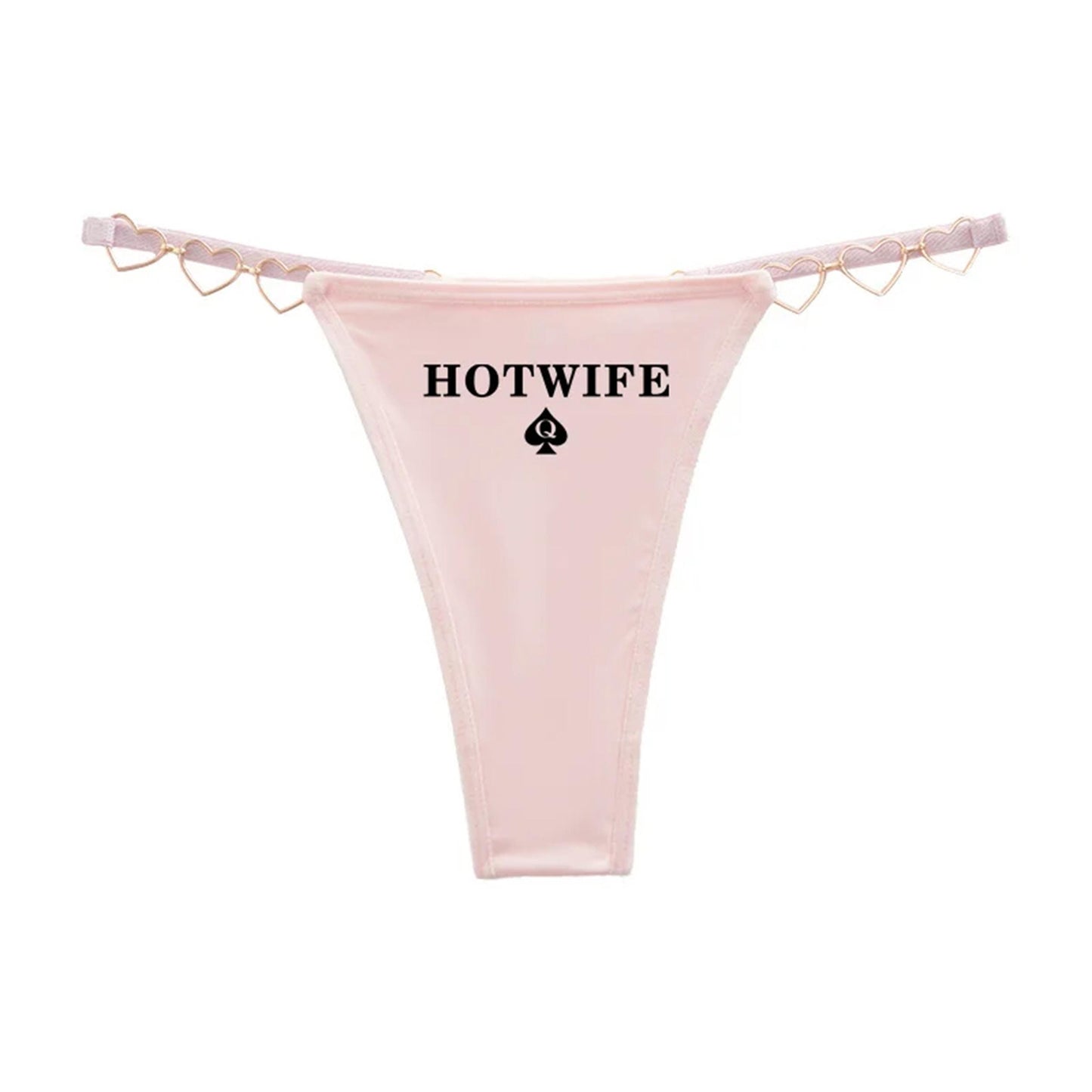 Hotwife Queen of Spades sexy G-String | QOS Thong, BBC Wife Panty Gift Her, Sex MILF Swingers Lifestyle Pineapple Cuckold Underwear