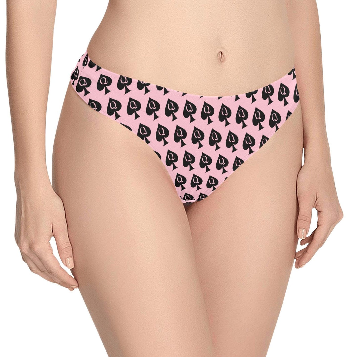 Queen of Spades sexy thong Hotwife | QOS panty, BBC Wife Panty Gift Her, Sex MILF Swingers Lifestyle Pineapple Cuckold Underwear