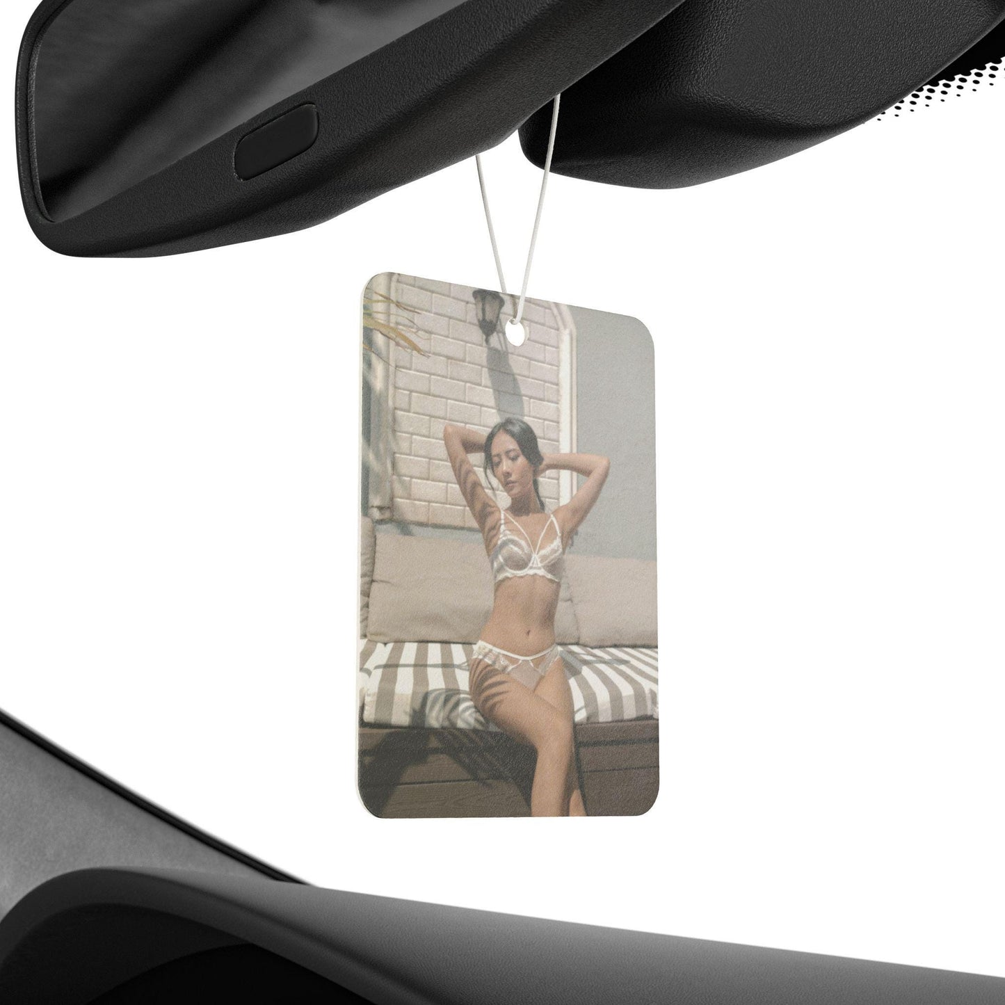 Custom Air Freshner, Boudoir Photo, Personalized Photo, Photo Gifts, Car Accessories, Sexy Gifts, Photo Air Freshener